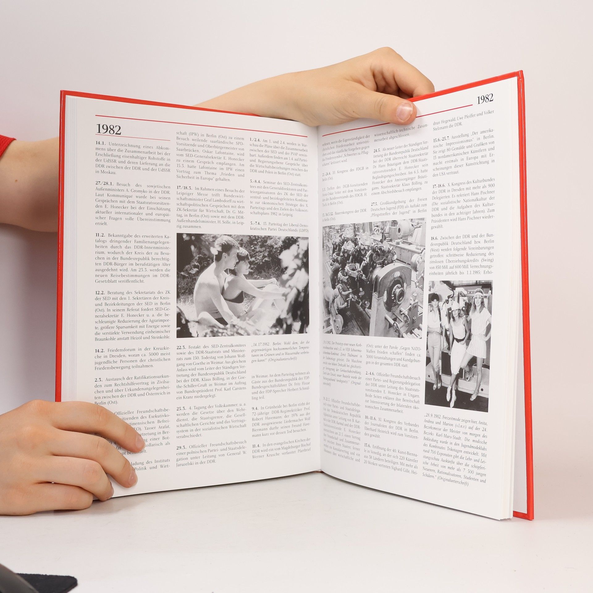 Kolektiv autorů Die DDR - eine Chronik deutscher Geschichte