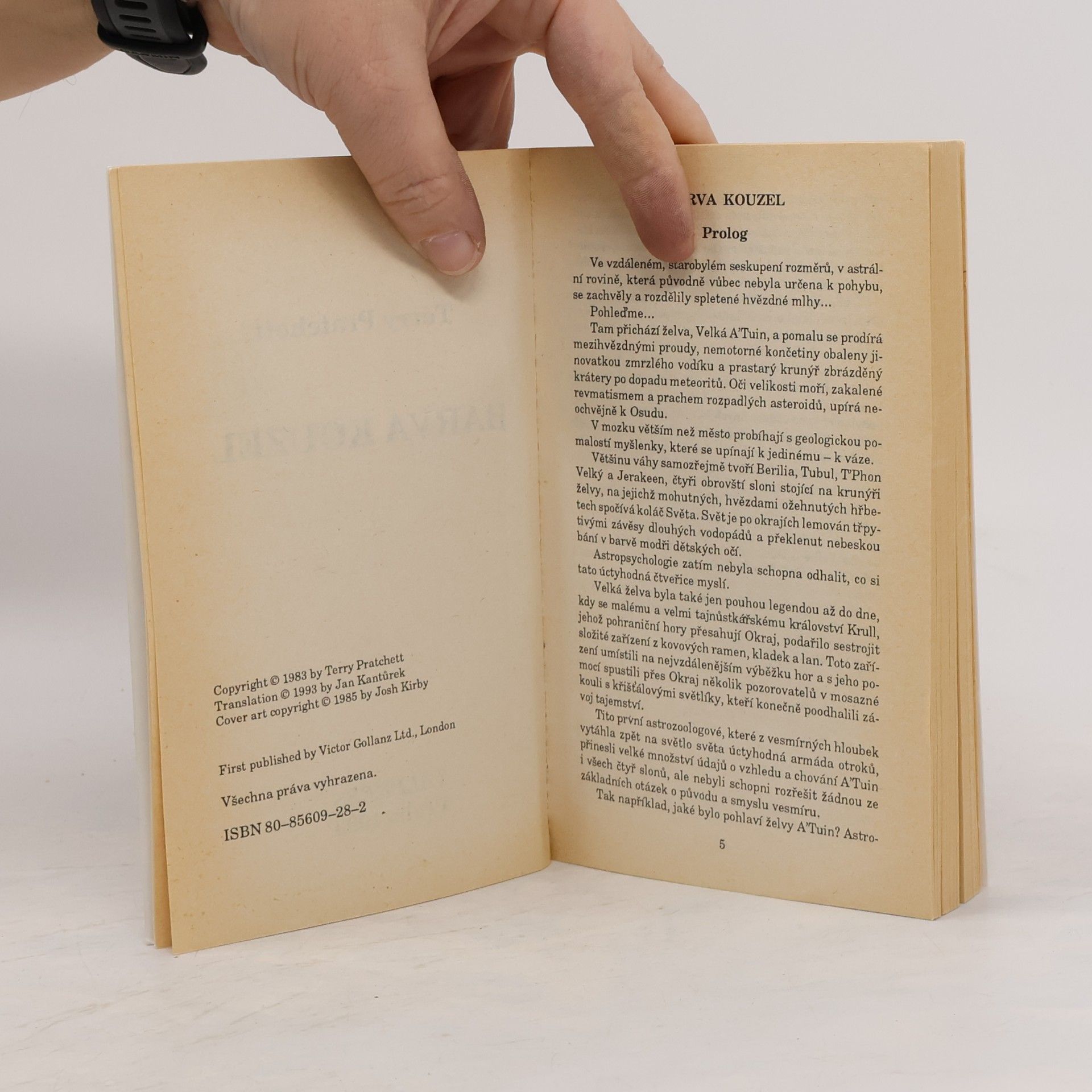 Terry Pratchett Barva kouzel