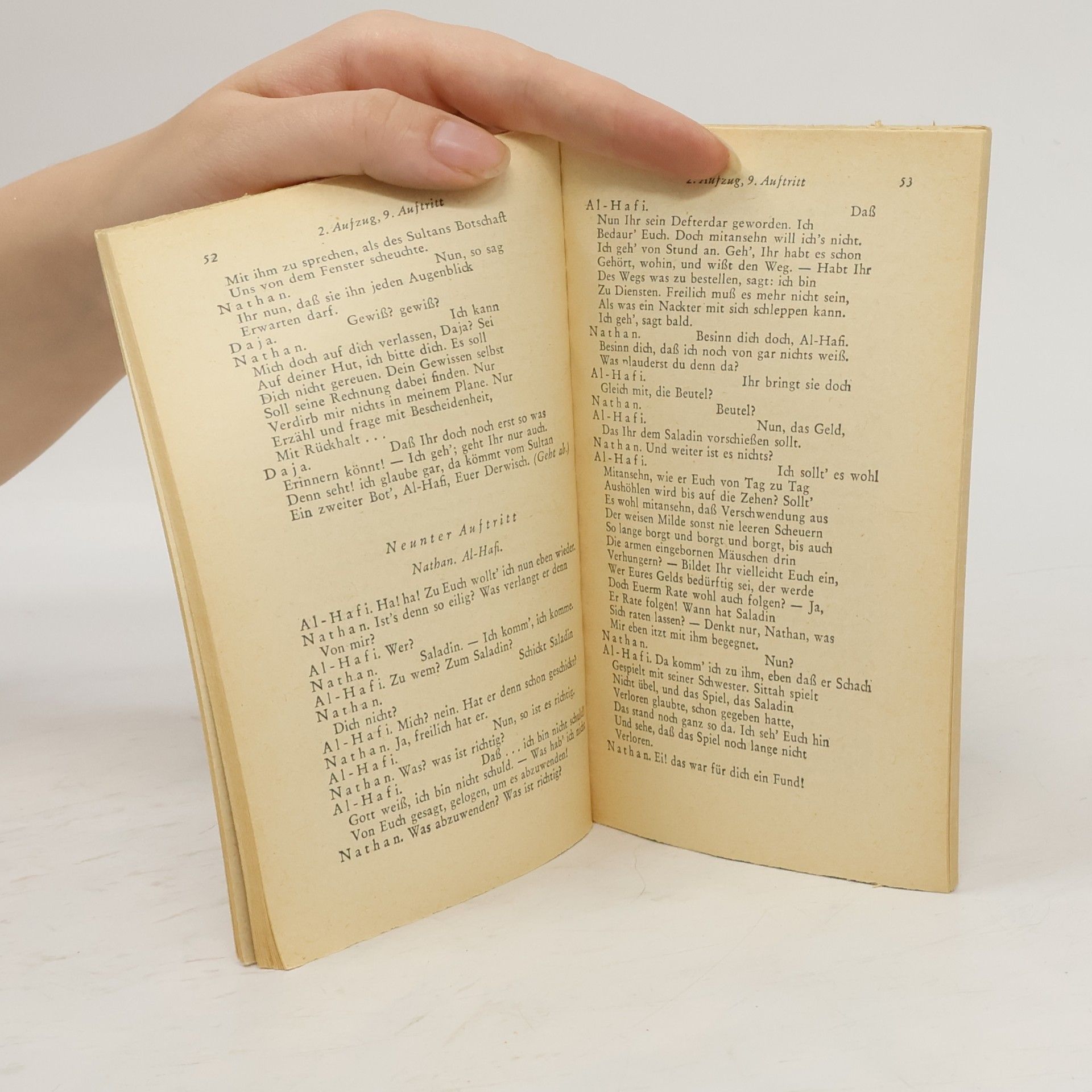 Gotthold Ephraim Lessing Nathan der Weise