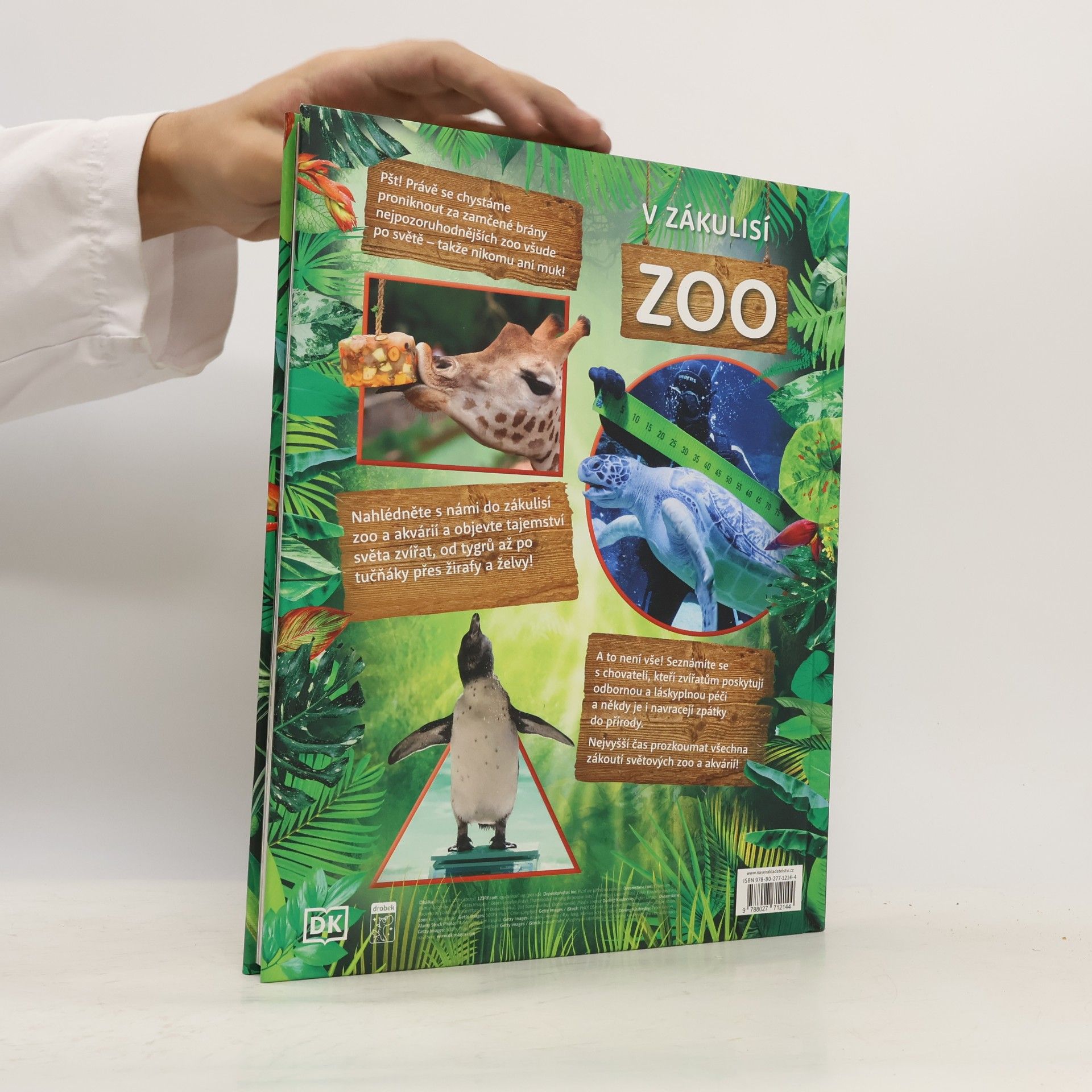 Zdeněk Haštaba V zákulisí ZOO : neomezená vstupenka do největších světových zoo a akvárií