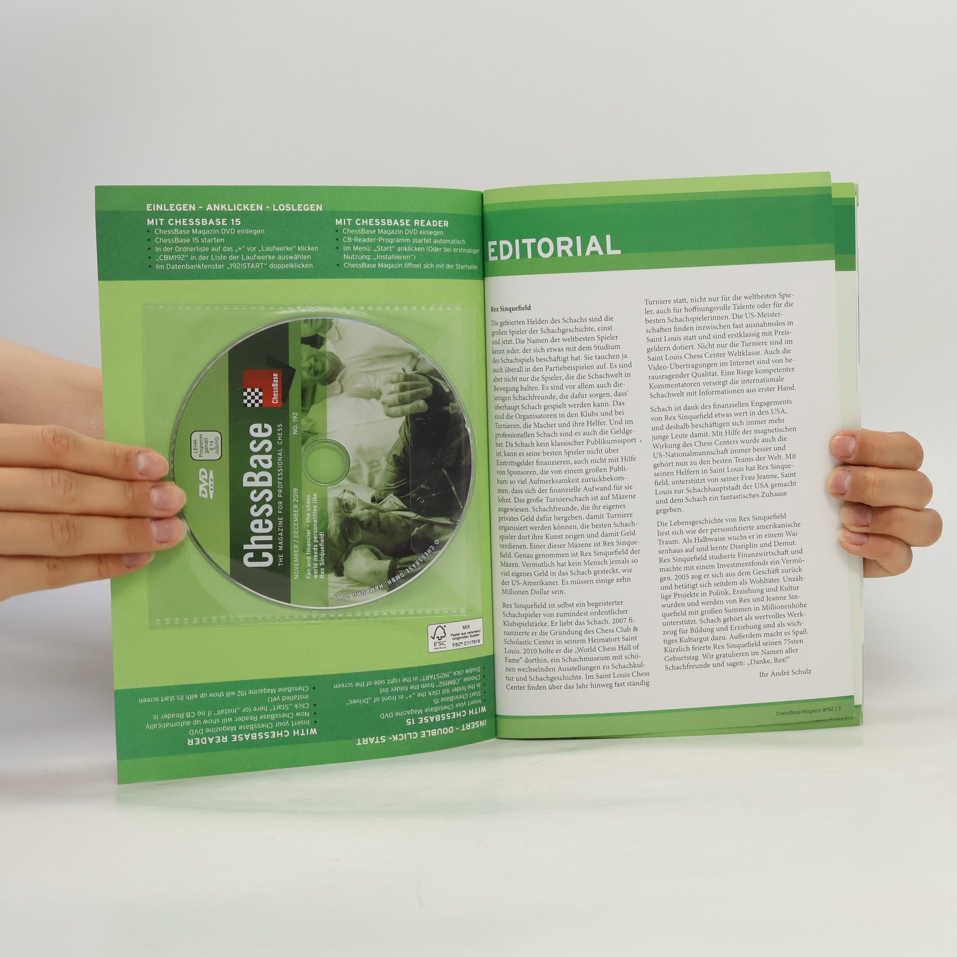 kolektiv ChessBase Magazine 11/12-2019