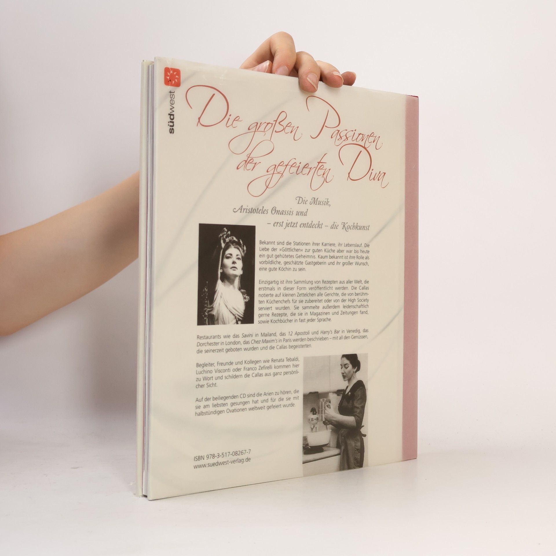 Bruno Tosi Maria Callas : la divina in cucina ; die Entdeckung ihrer kulinarischen Geheimnisse