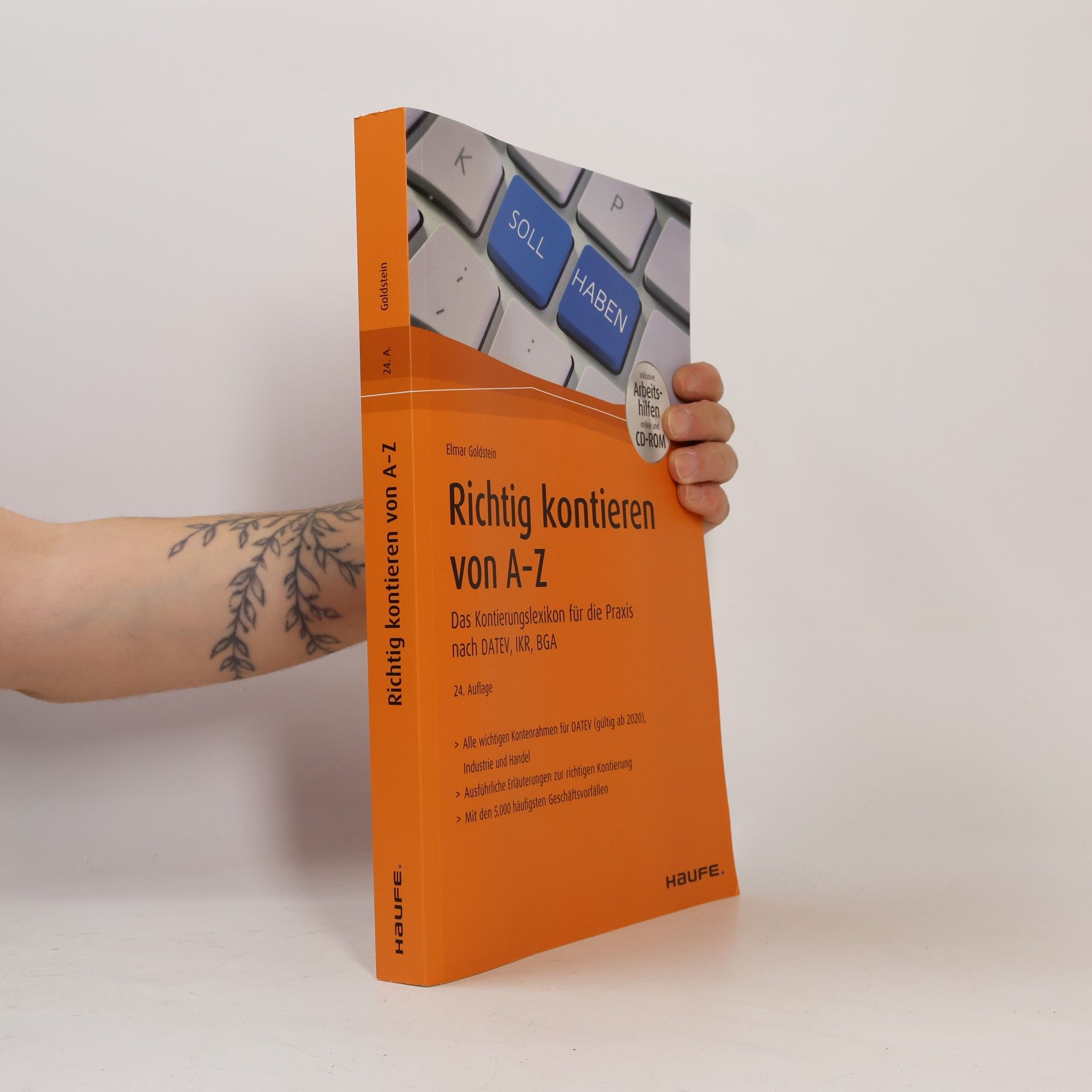 Elmar Goldstein Haufe Fachbuch: Richtig kontieren von A-Z