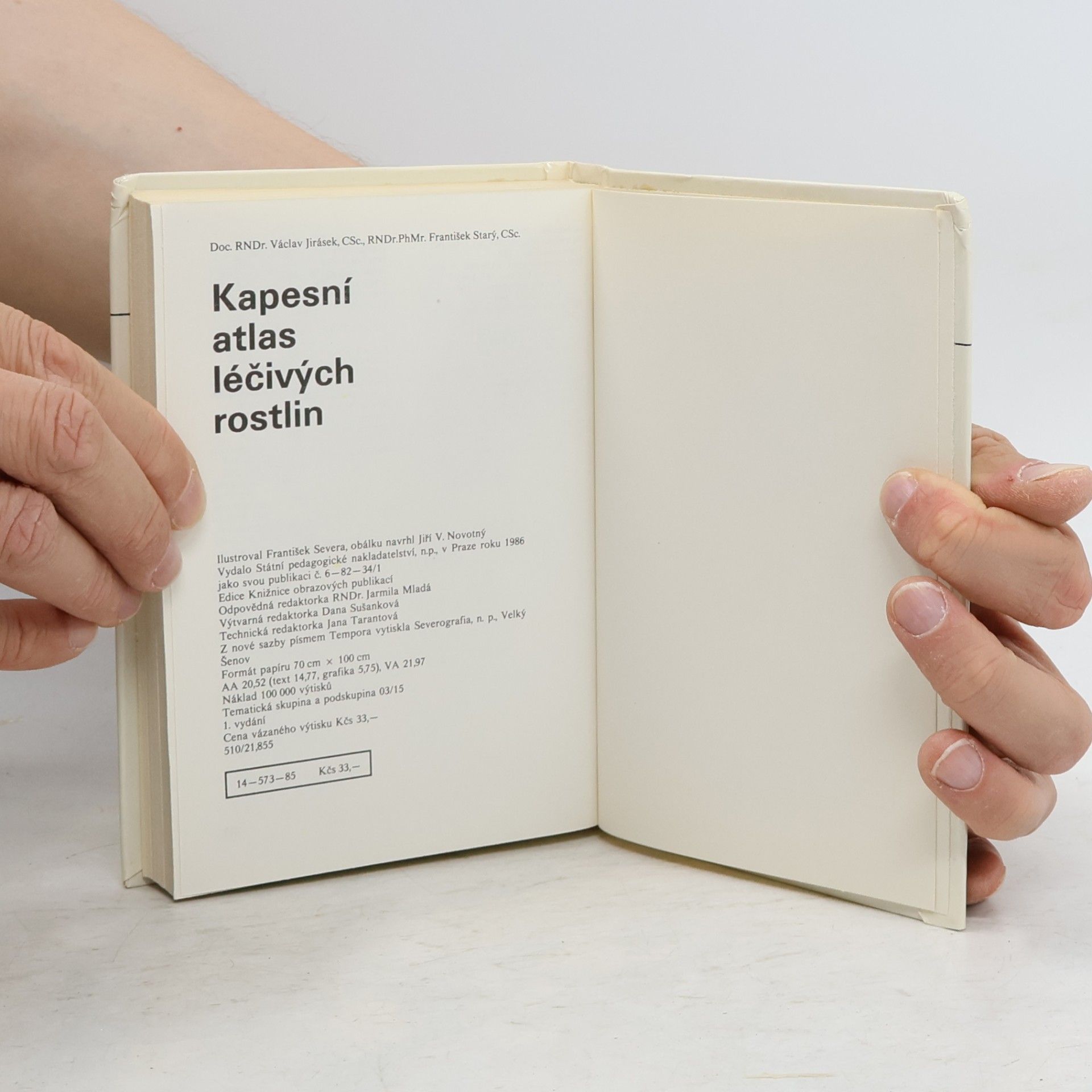 Václav Jirásek Kapesní atlas léčivých rostlin