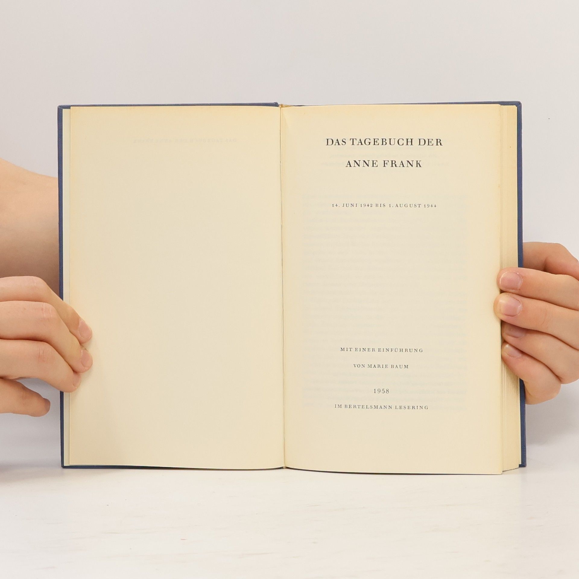 Anne Frank Das Tagebuch der Anne Frank