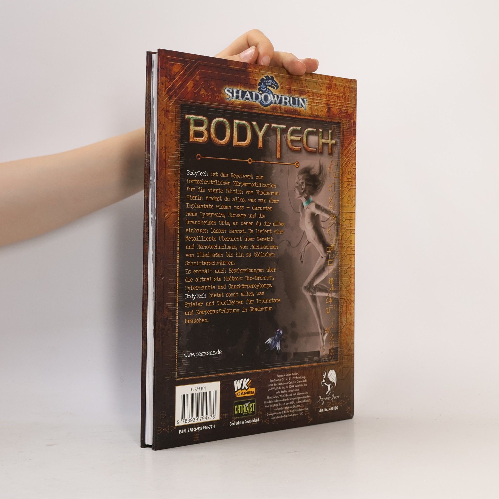 Tobias Hamelmann Shadowrun, Bodytech