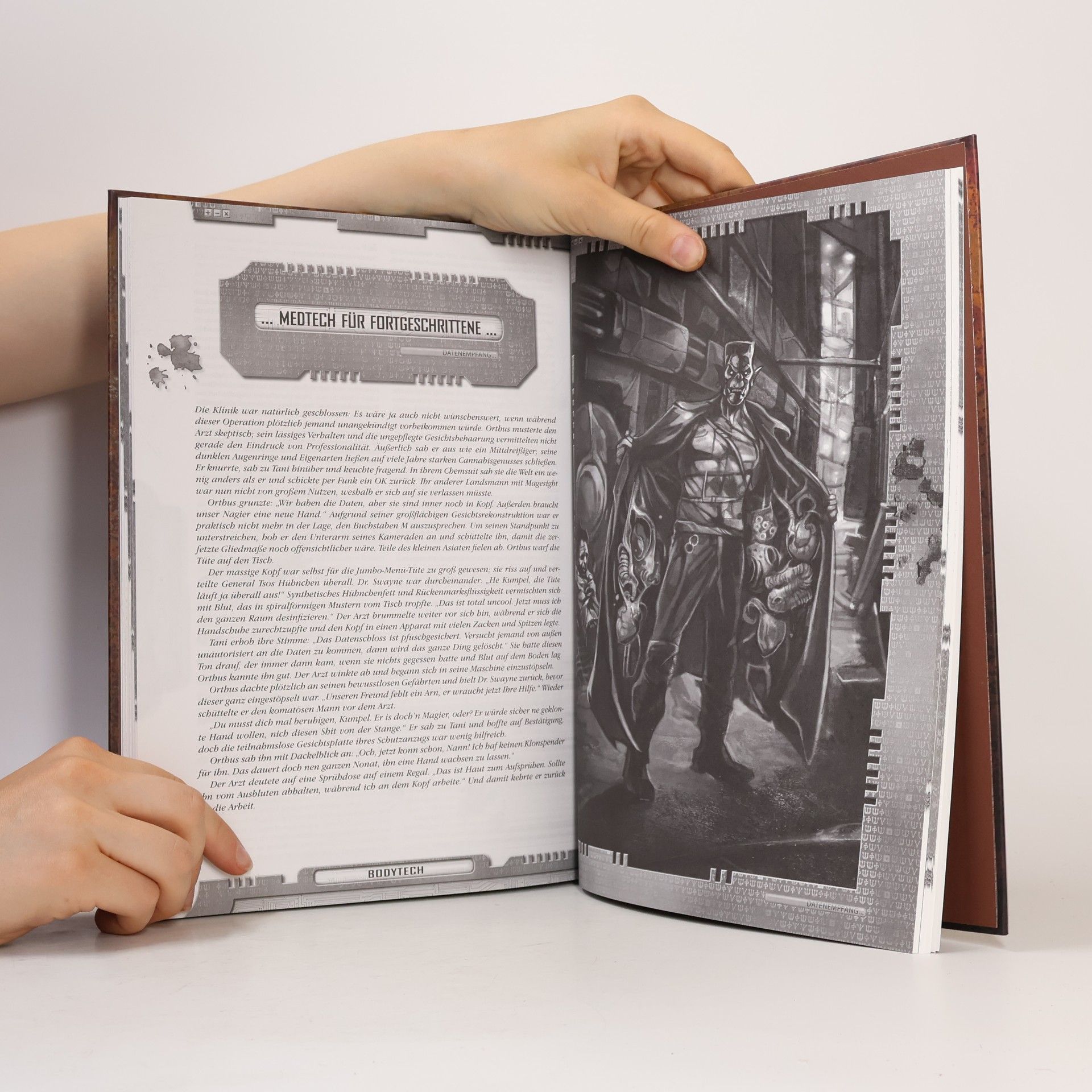 Tobias Hamelmann Shadowrun, Bodytech