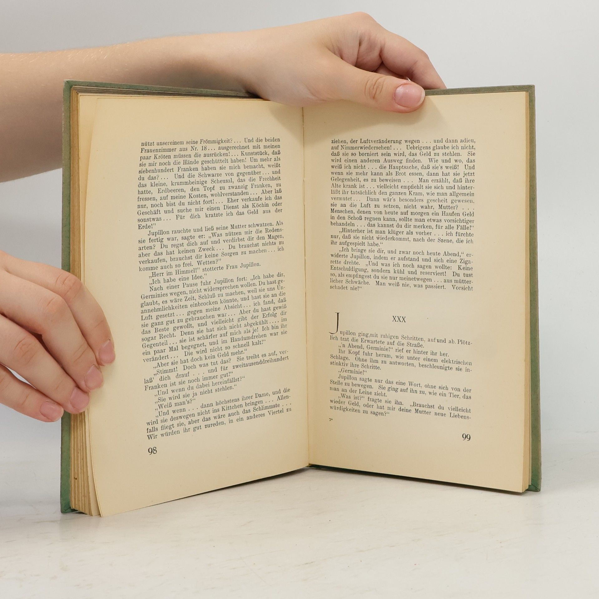 Edmond de Goncourt Das Dienstmädchen Germinie