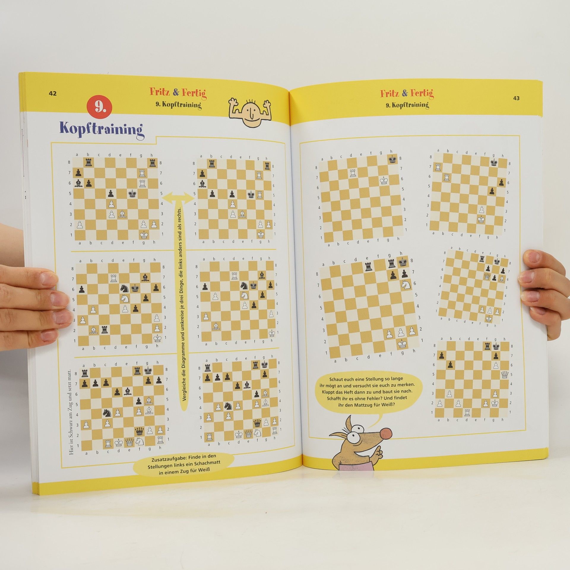 Jörg Hilbert Fritz & Fertig - Schach-Arbeitsheft