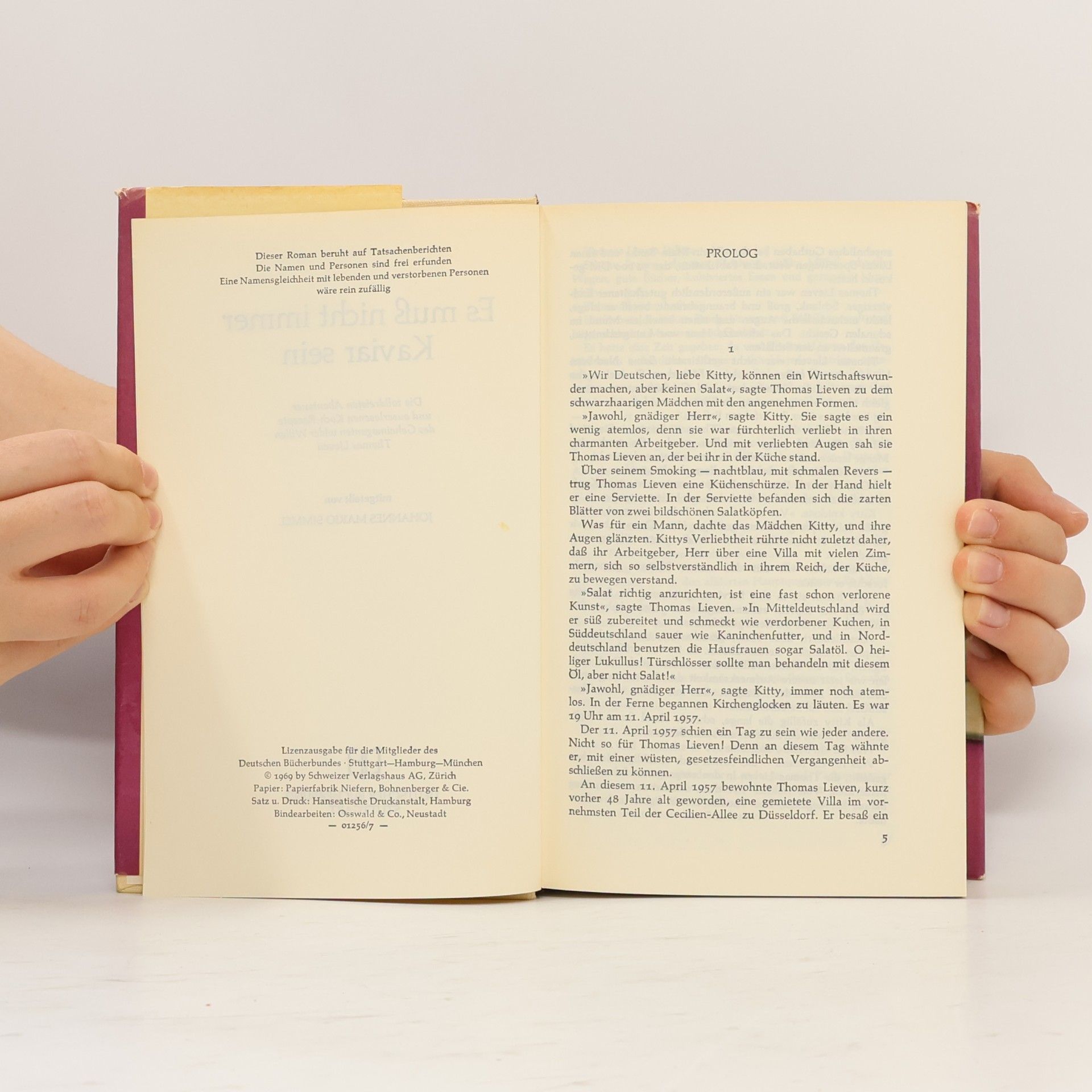 Johannes Mario Simmel Es muß nicht immer Kaviar Sein
