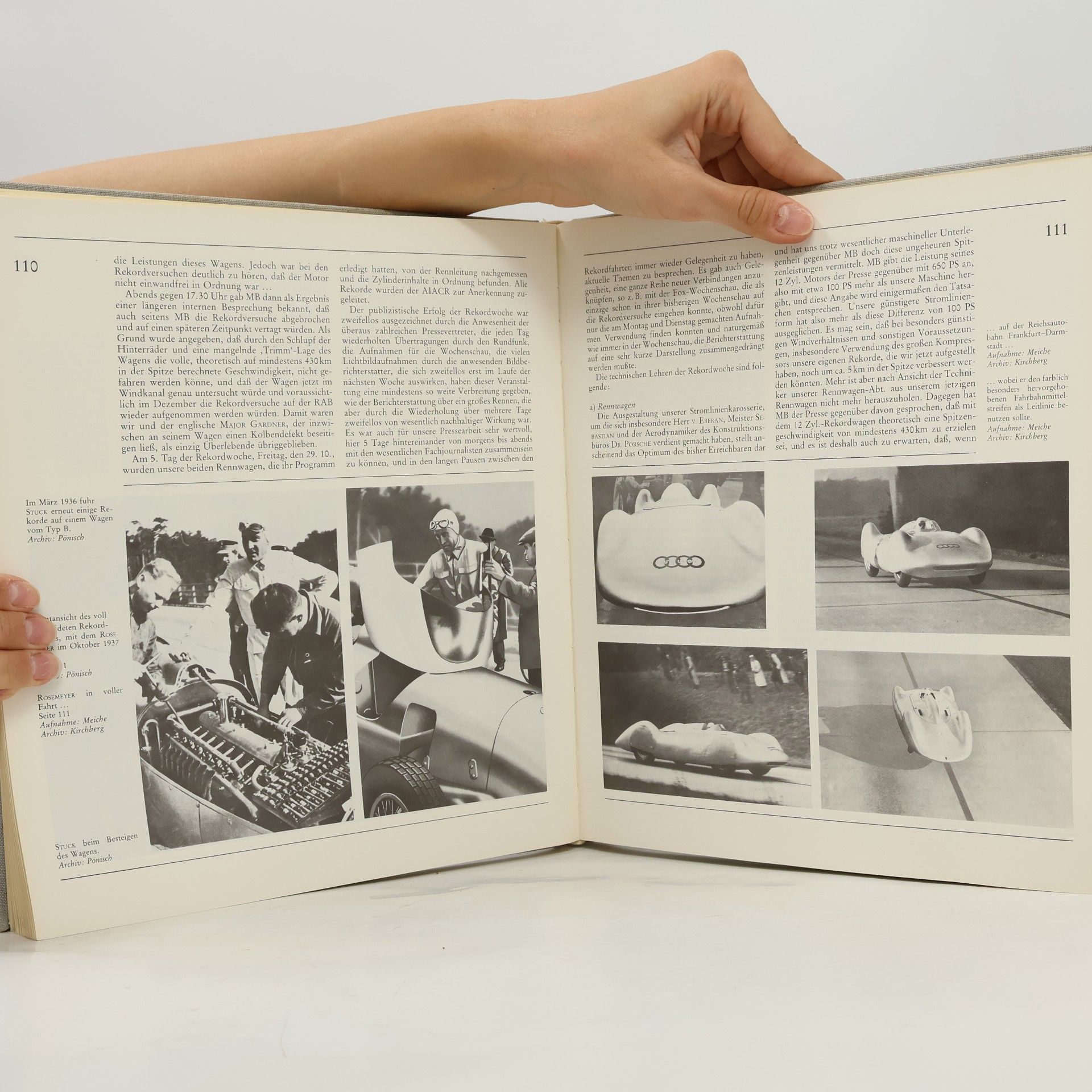 Peter Kirchberg Grand-Prix-Report: Auto Union 1934-1939