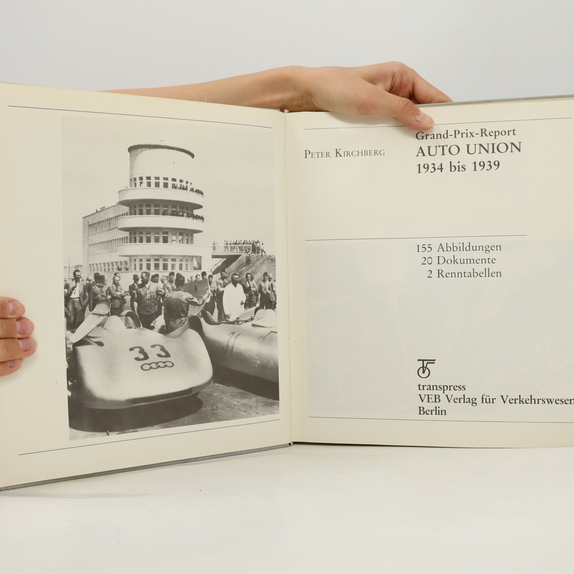 Peter Kirchberg Grand-Prix-Report: Auto Union 1934-1939
