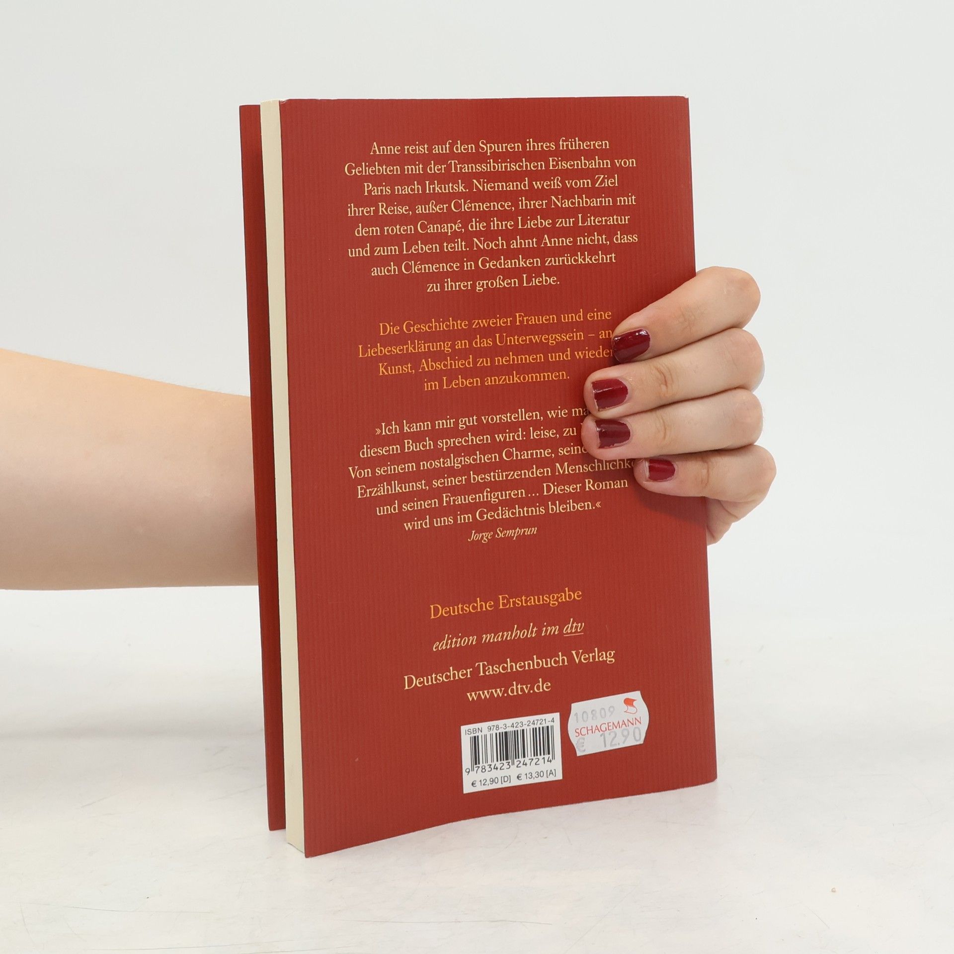 Michèle Lesbre Das rote Canapé