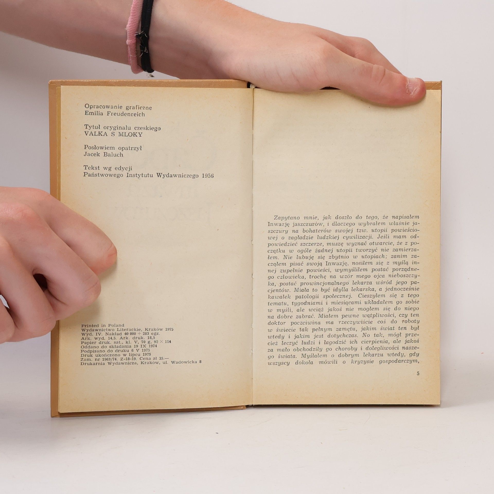 Karel Čapek Inwazja Jaszczurów