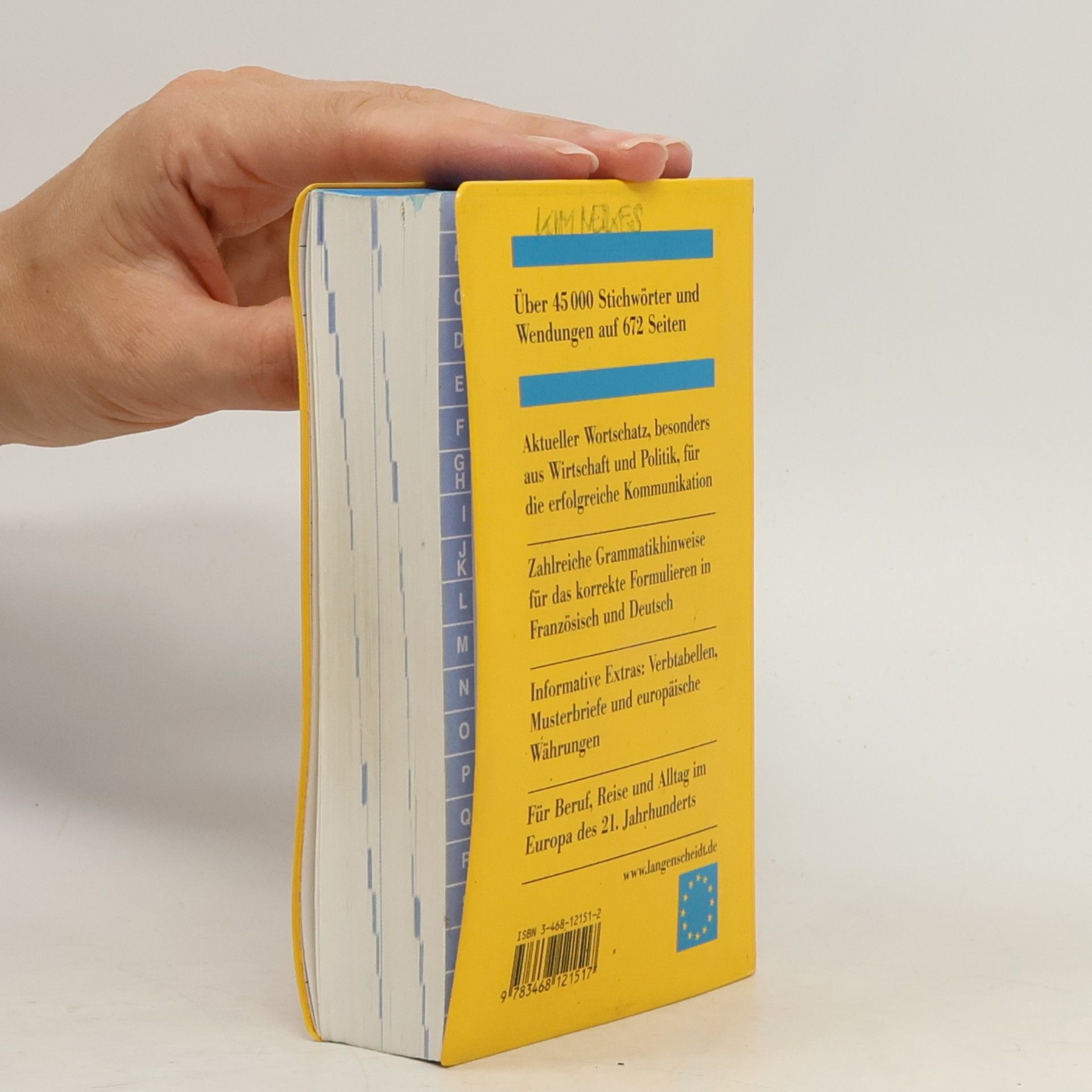 Wolfgang Löffler Langenscheidts Eurowörterbuch Französisch
