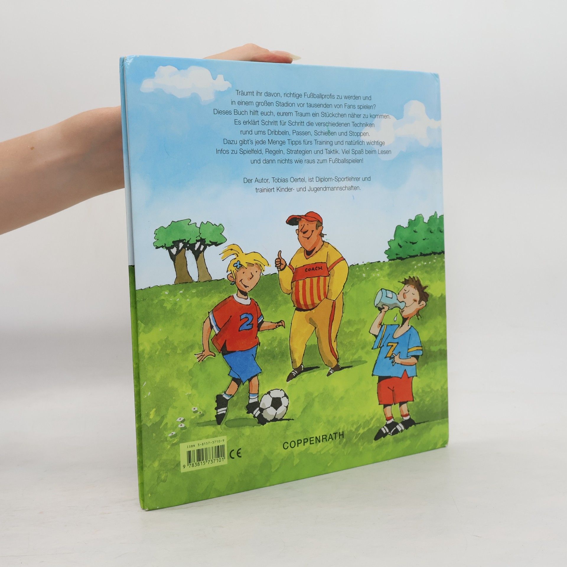 Tobias Oertel Mein erstes Fußballbuch