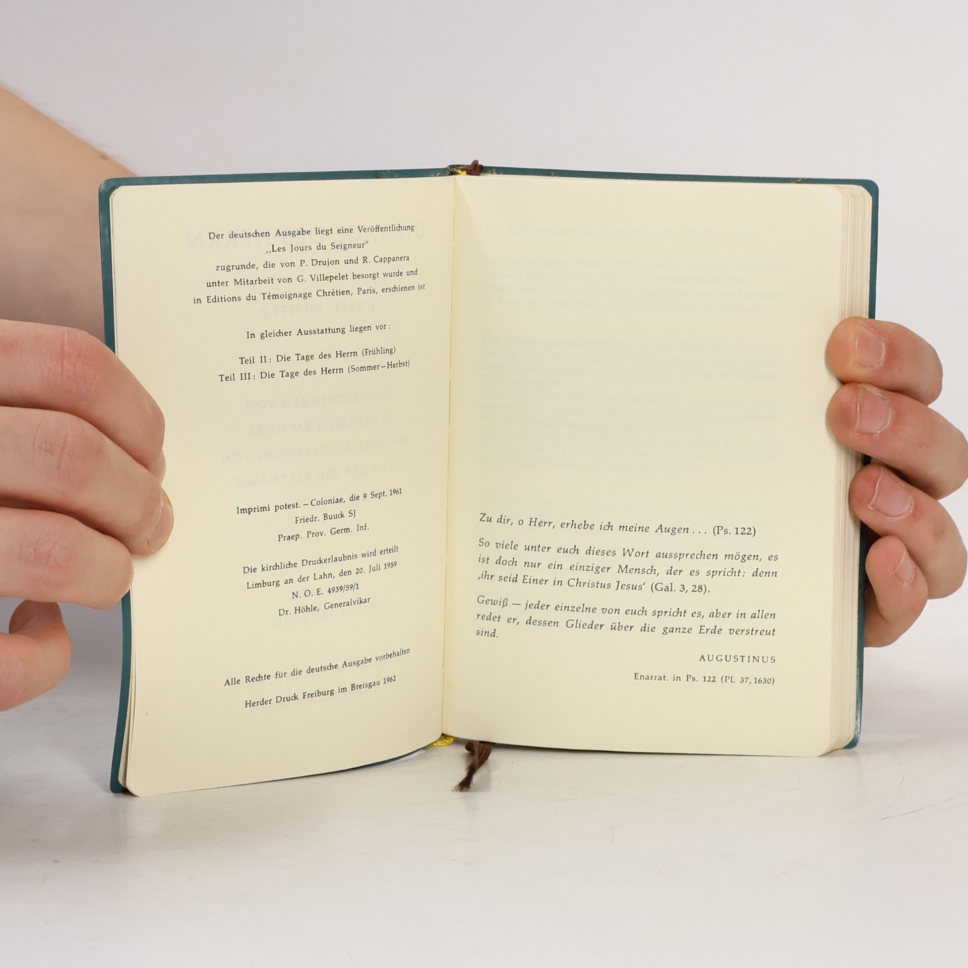 Autorenkollektiv Die Tage des Herrn I