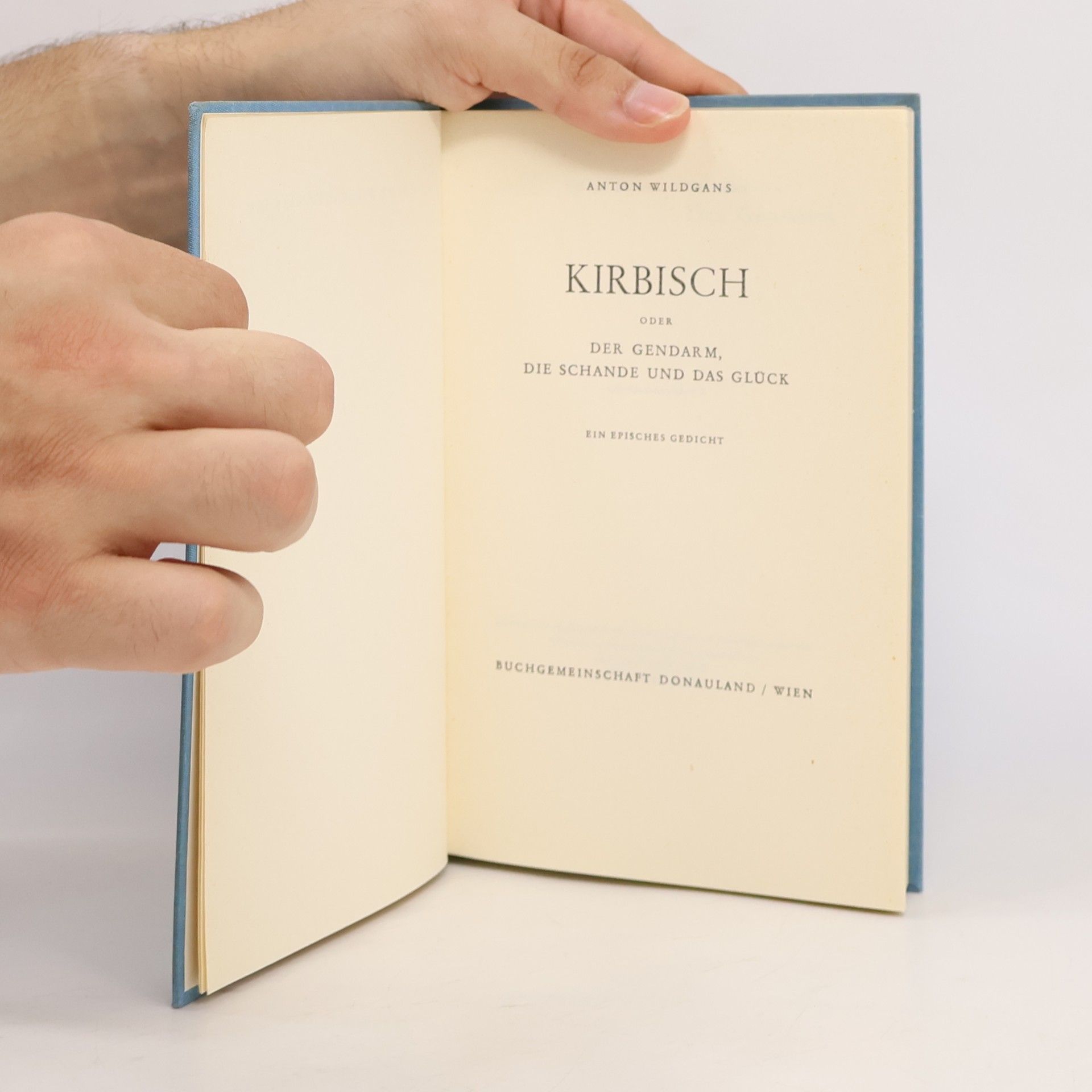 Anton Wildgans Kirbisch
