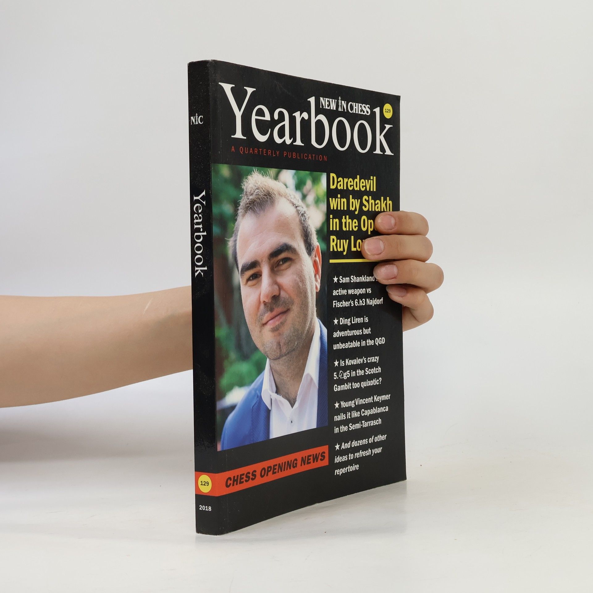 Jan Timman New In Chess Yearbook 129