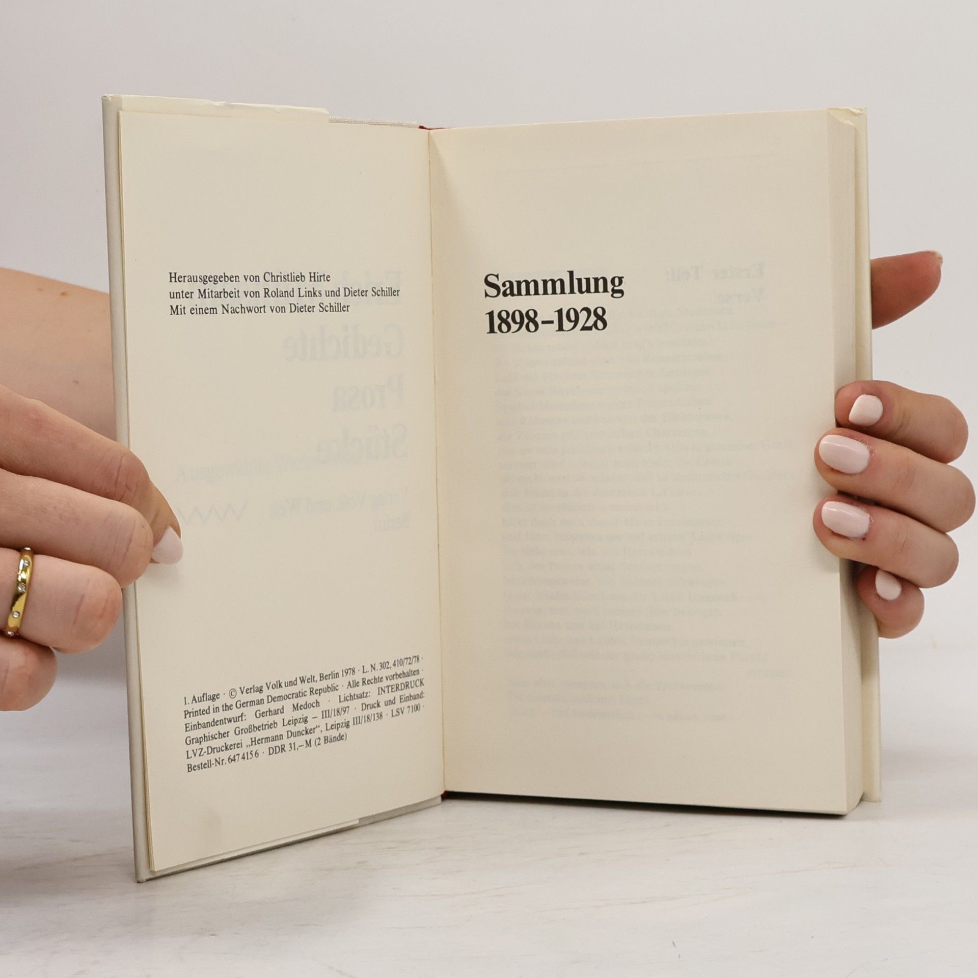 Erich Mühsam Gedichte. Prosa. Stücke 1