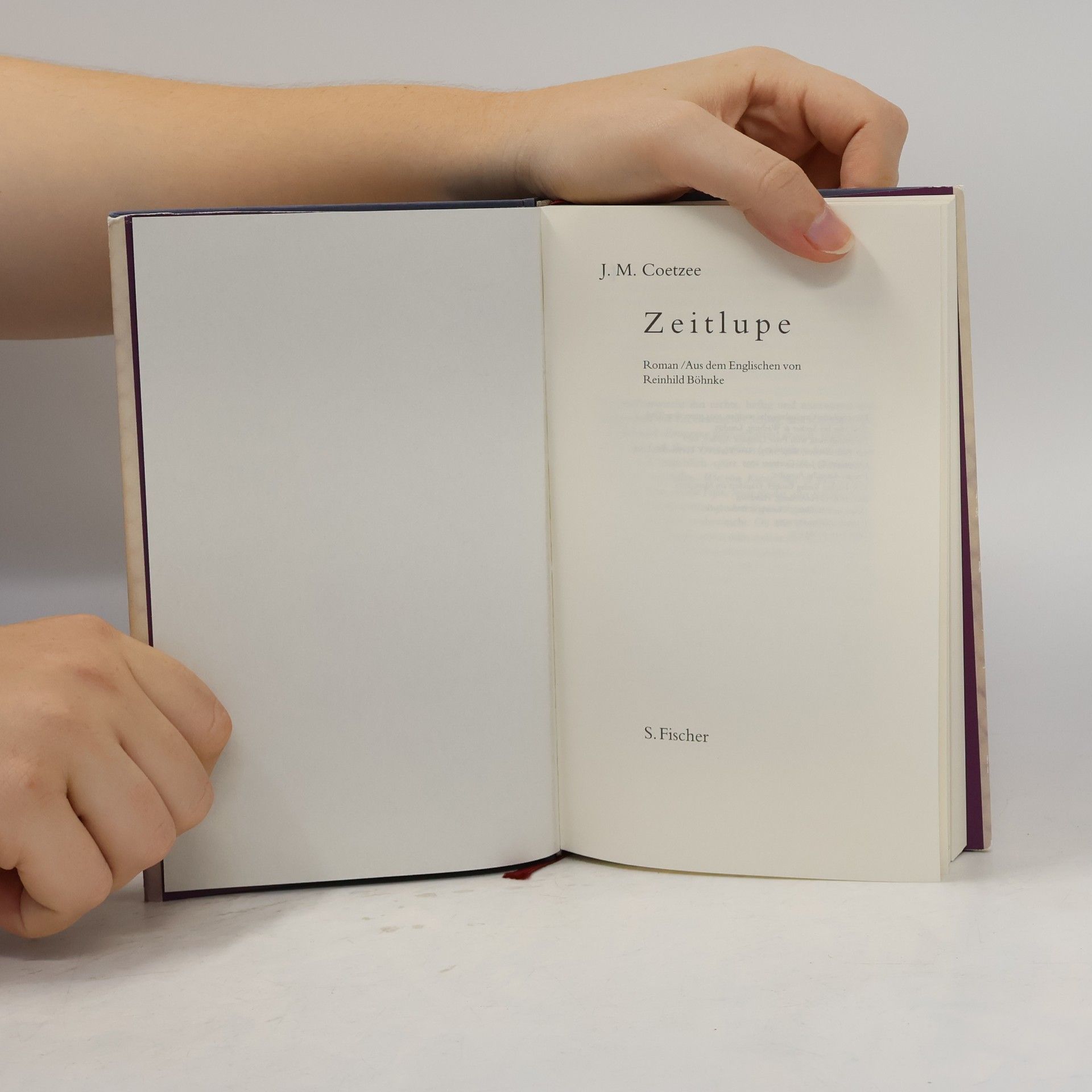 J. M. Coetzee Zeitlupe