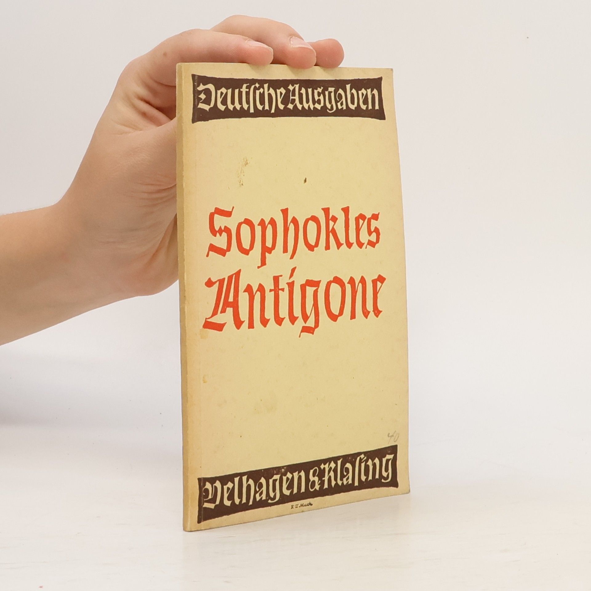 Sofoklés Sophokles' Antigone