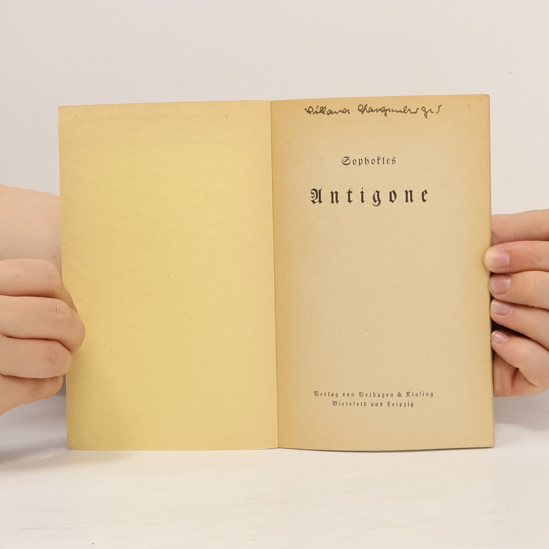 Sofoklés Sophokles' Antigone