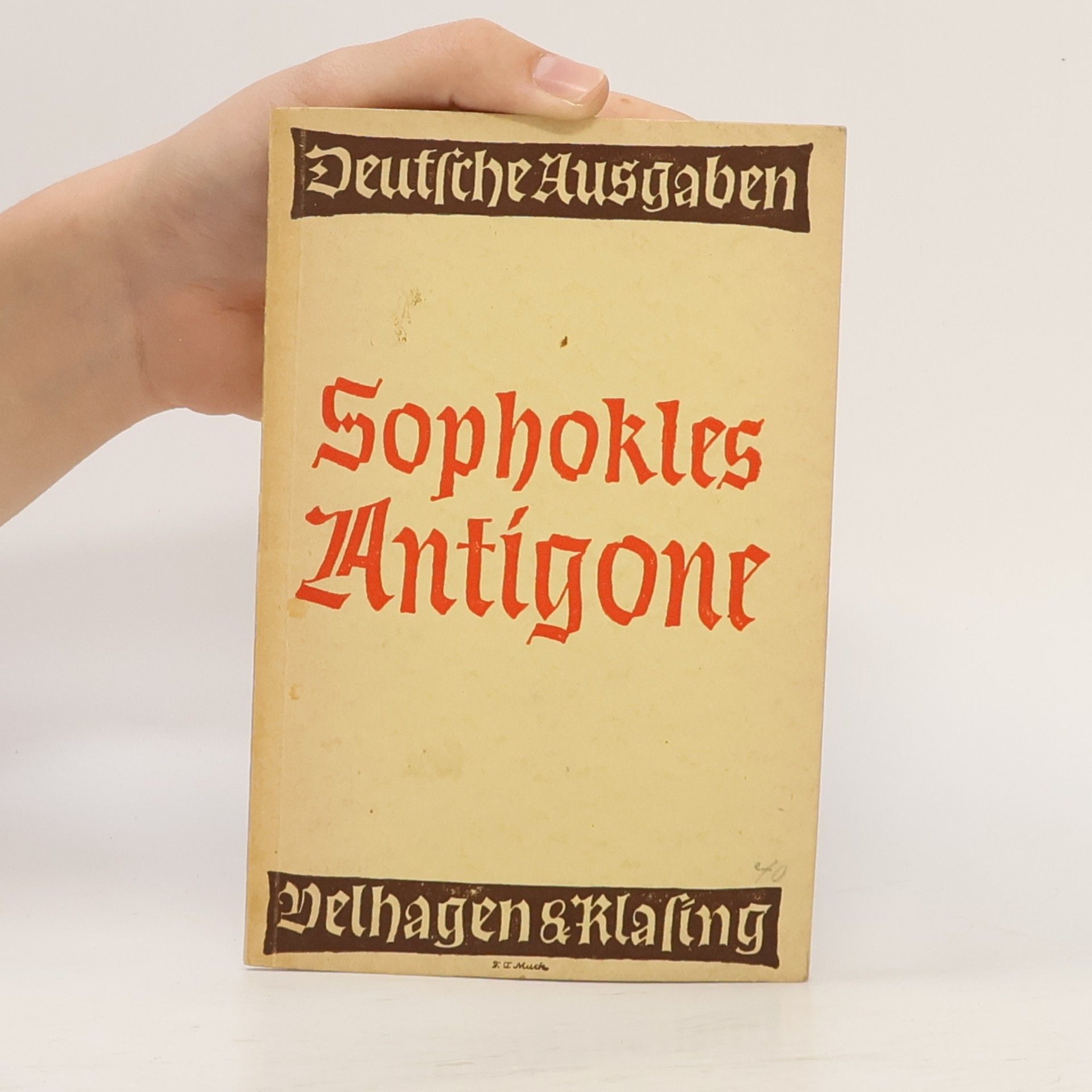 Sofoklés Sophokles' Antigone