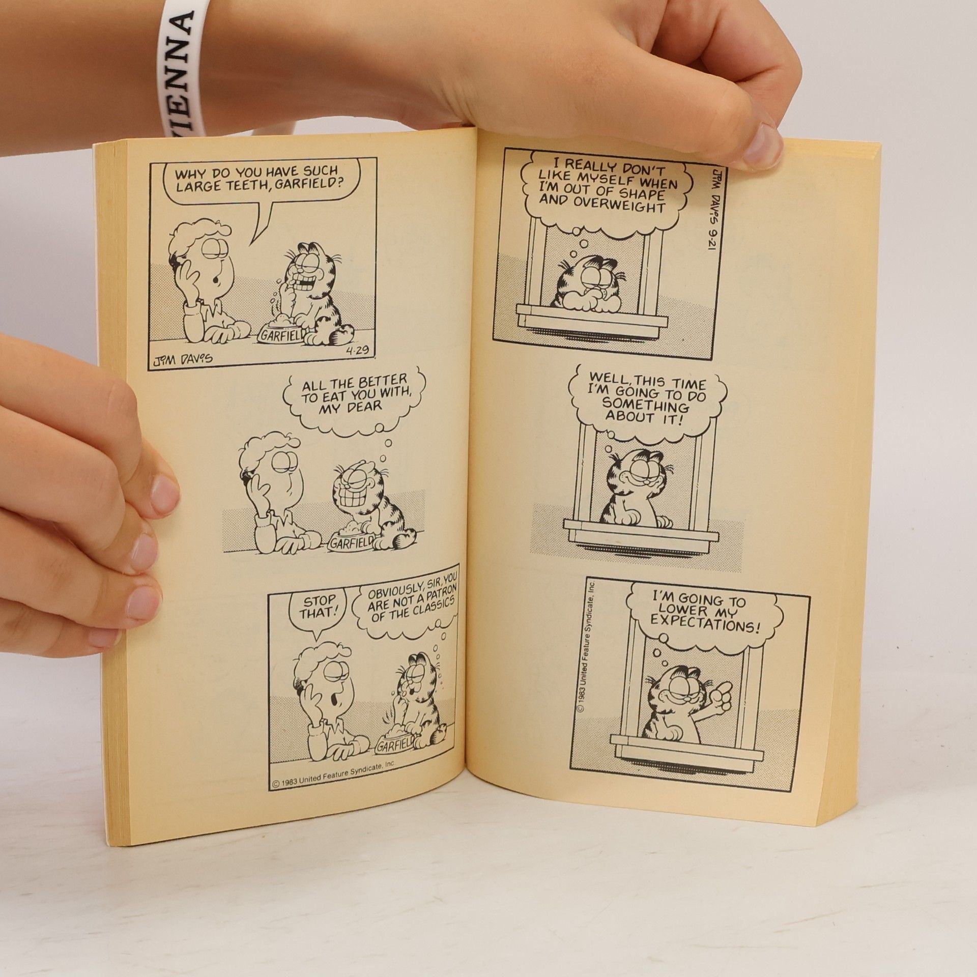 Jim Davis Garfield, Who's Talking?