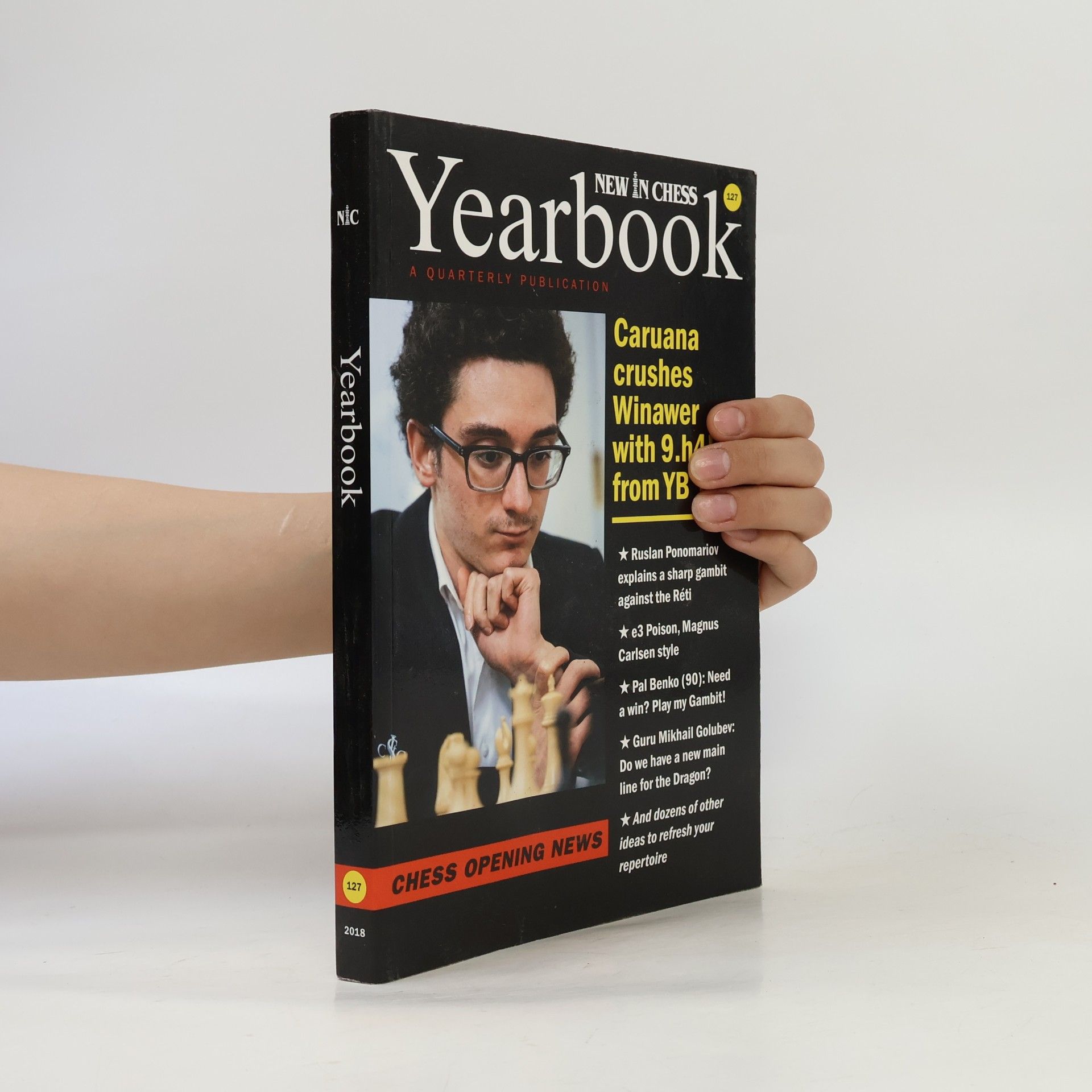Jan Timman New In Chess Yearbook 127