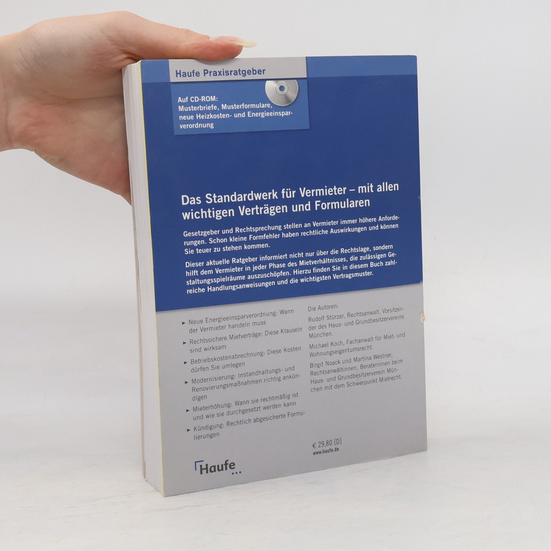 Rudolf Stürzer Das Vermieter-Praxishandbuch
