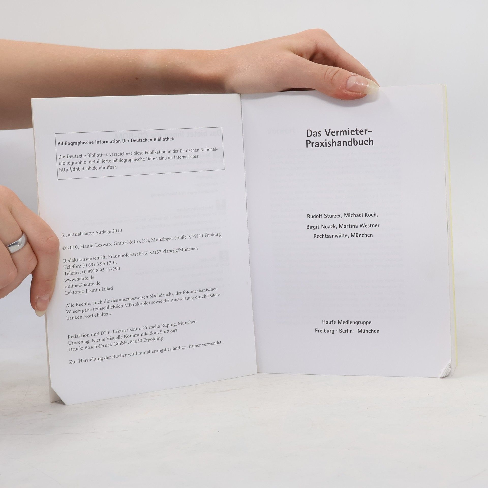 Rudolf Stürzer Das Vermieter-Praxishandbuch