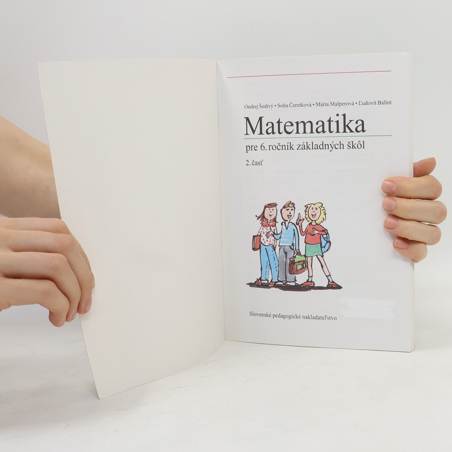 Ondrej Šedivý Matematika pre 6. ročník základných škôl