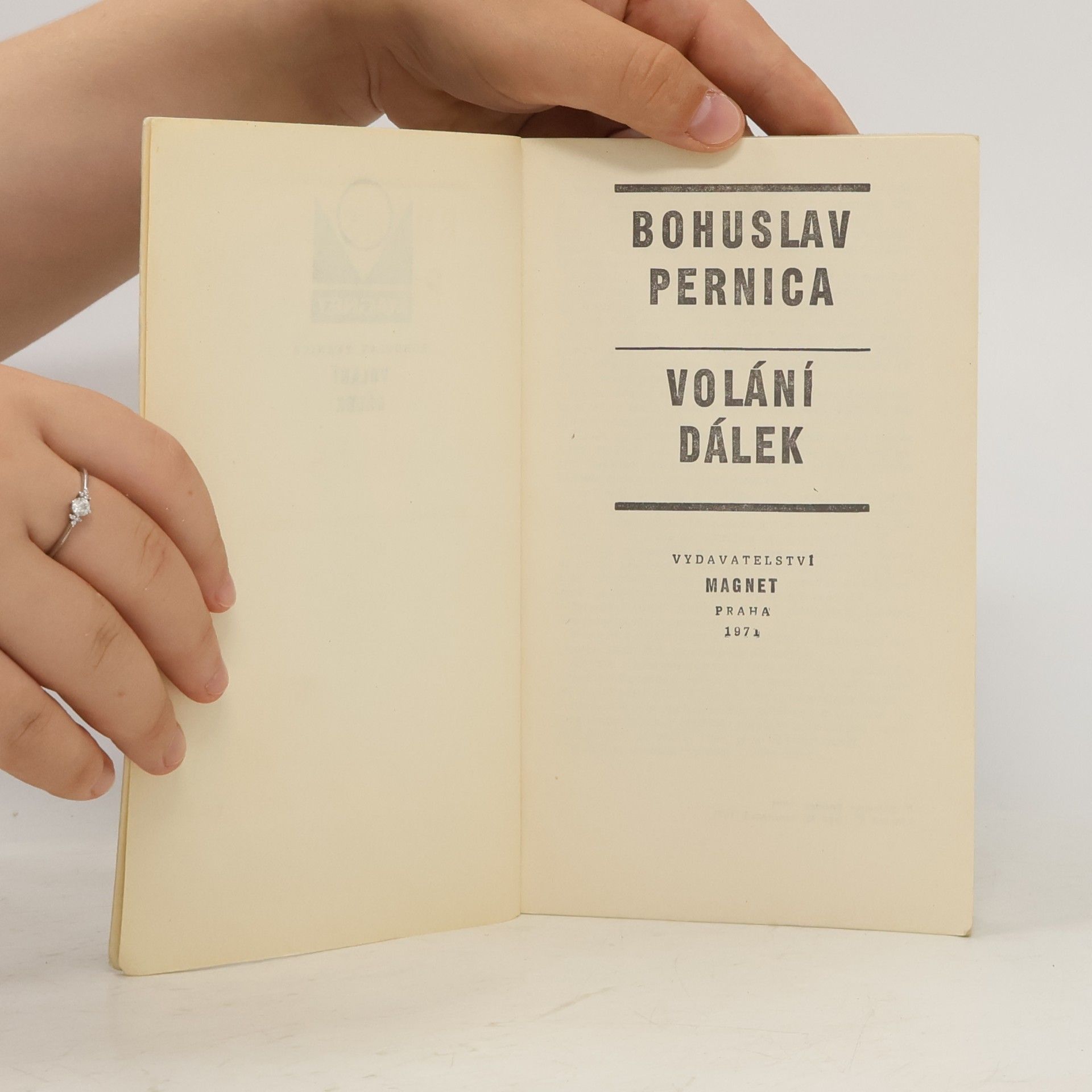 Bohuslav Pernica Volání dálek