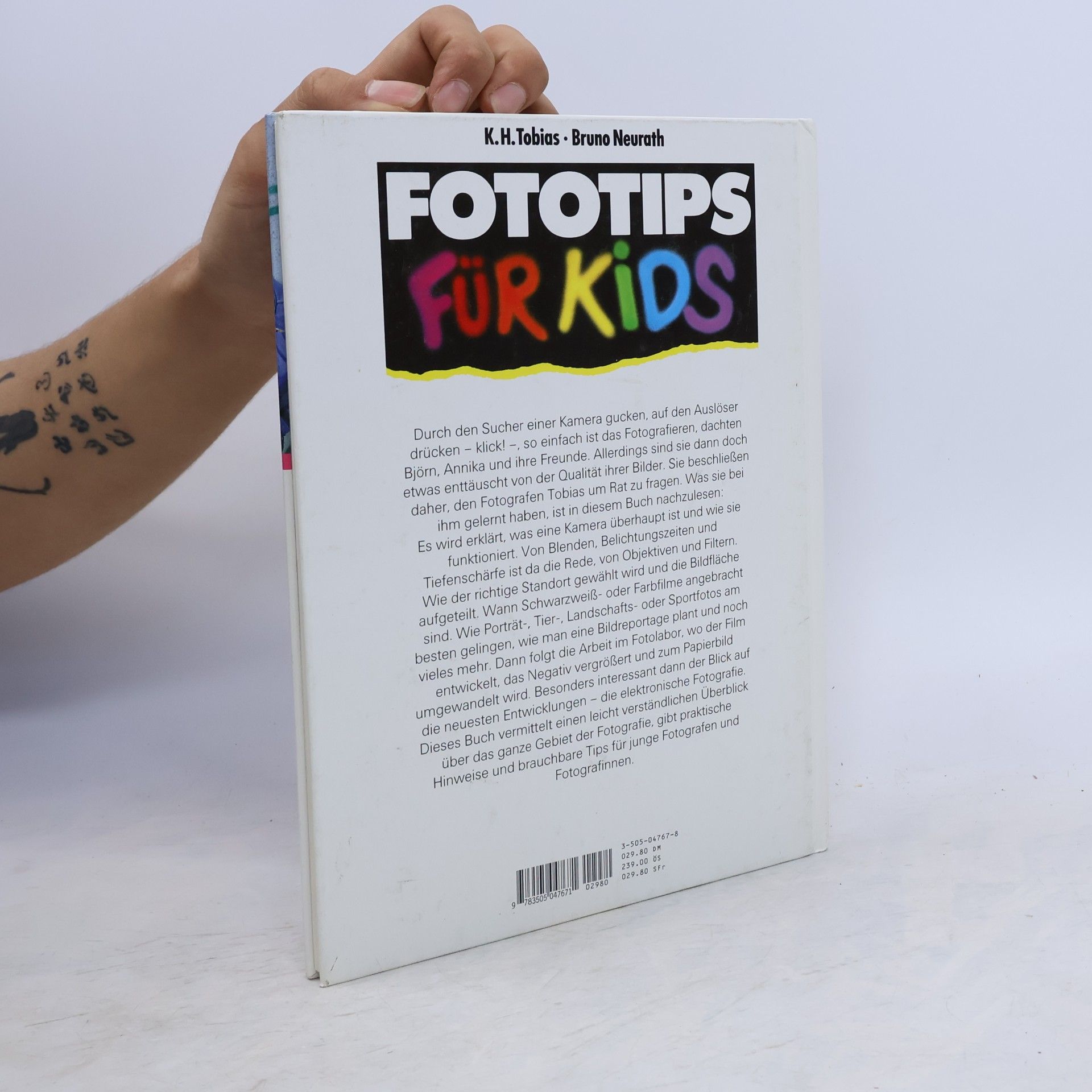 Karl Heinz Tobias Fototips für Kids
