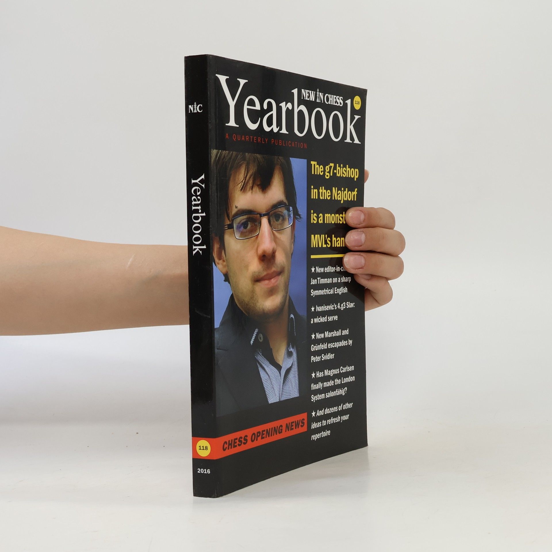 Jan Timman New in Chess Yearbook 118