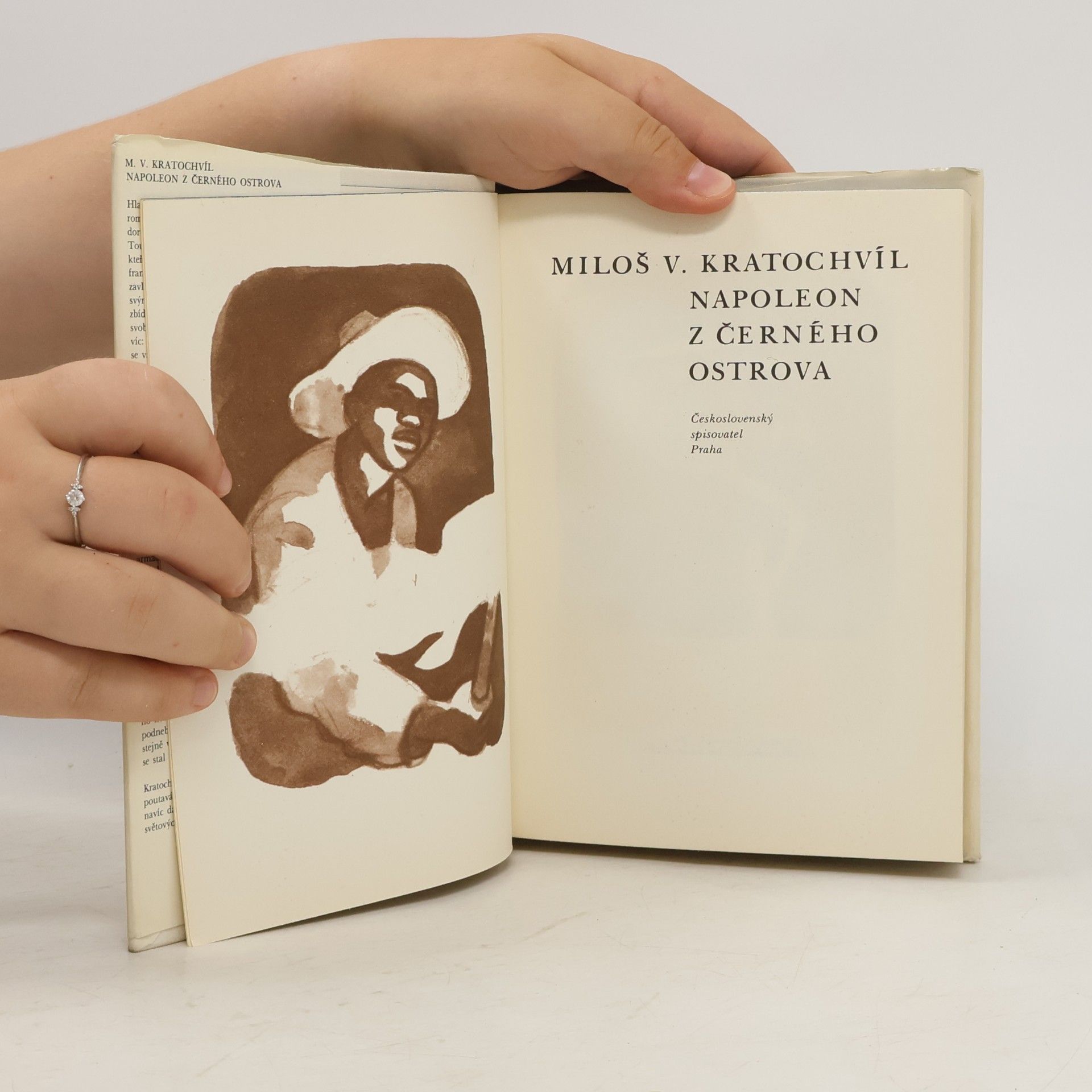 Miloš Václav Kratochvíl Napoleon z černého ostrova