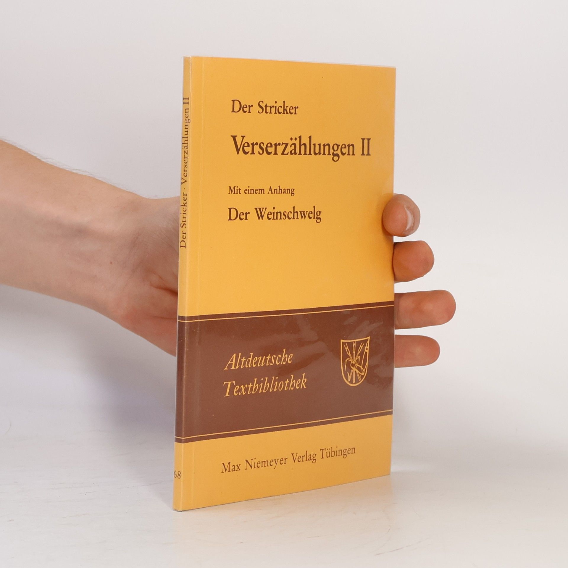 Der Stricker Verserzählungen II