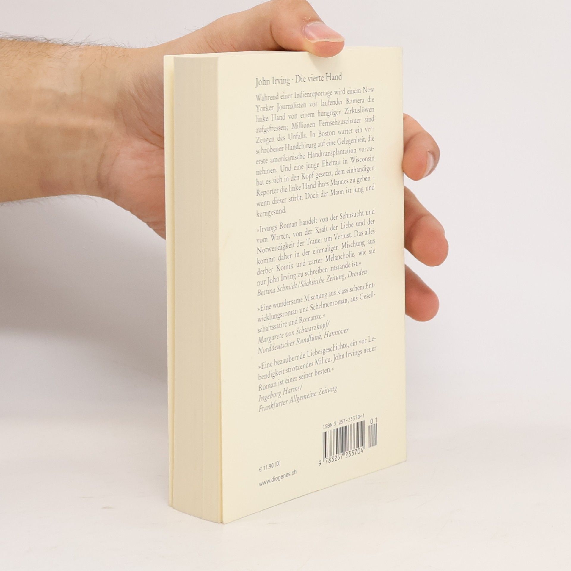 John Irving Die vierte Hand