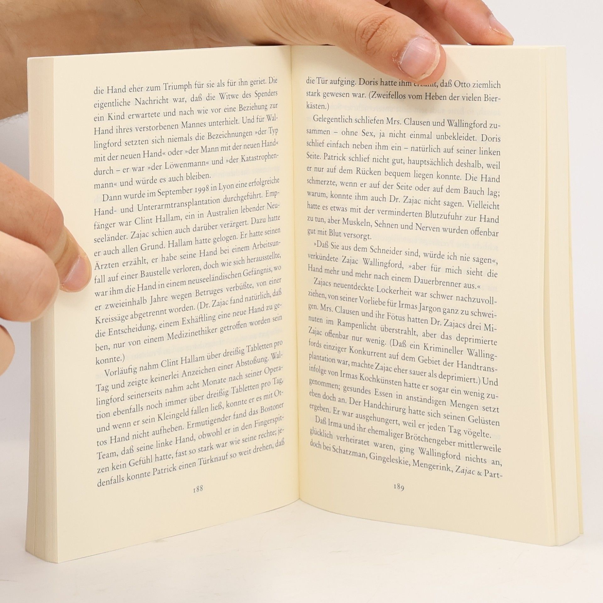 John Irving Die vierte Hand