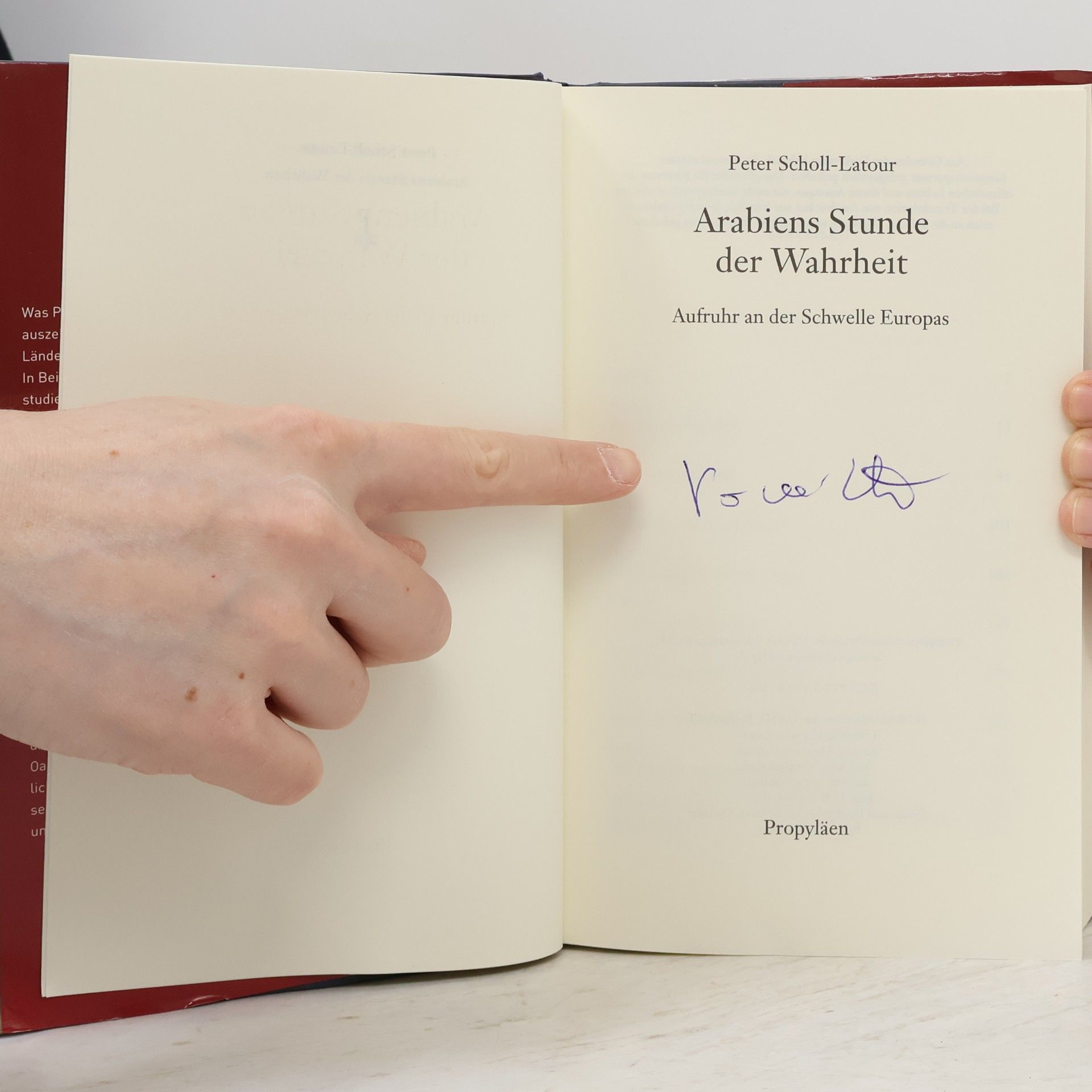Peter Scholl-Latour Arabiens Stunde der Wahrheit