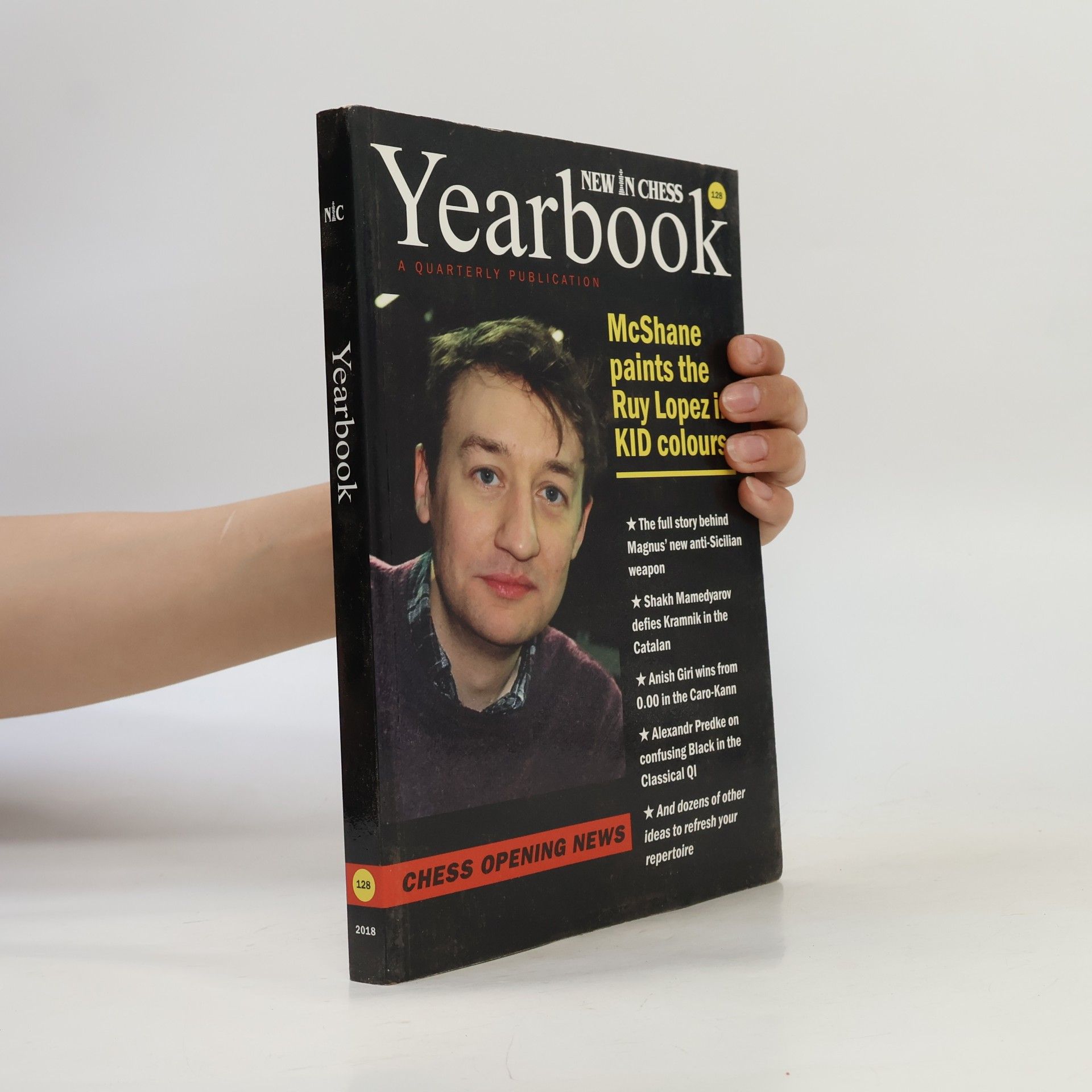Jan Timman New In Chess Yearbook 128