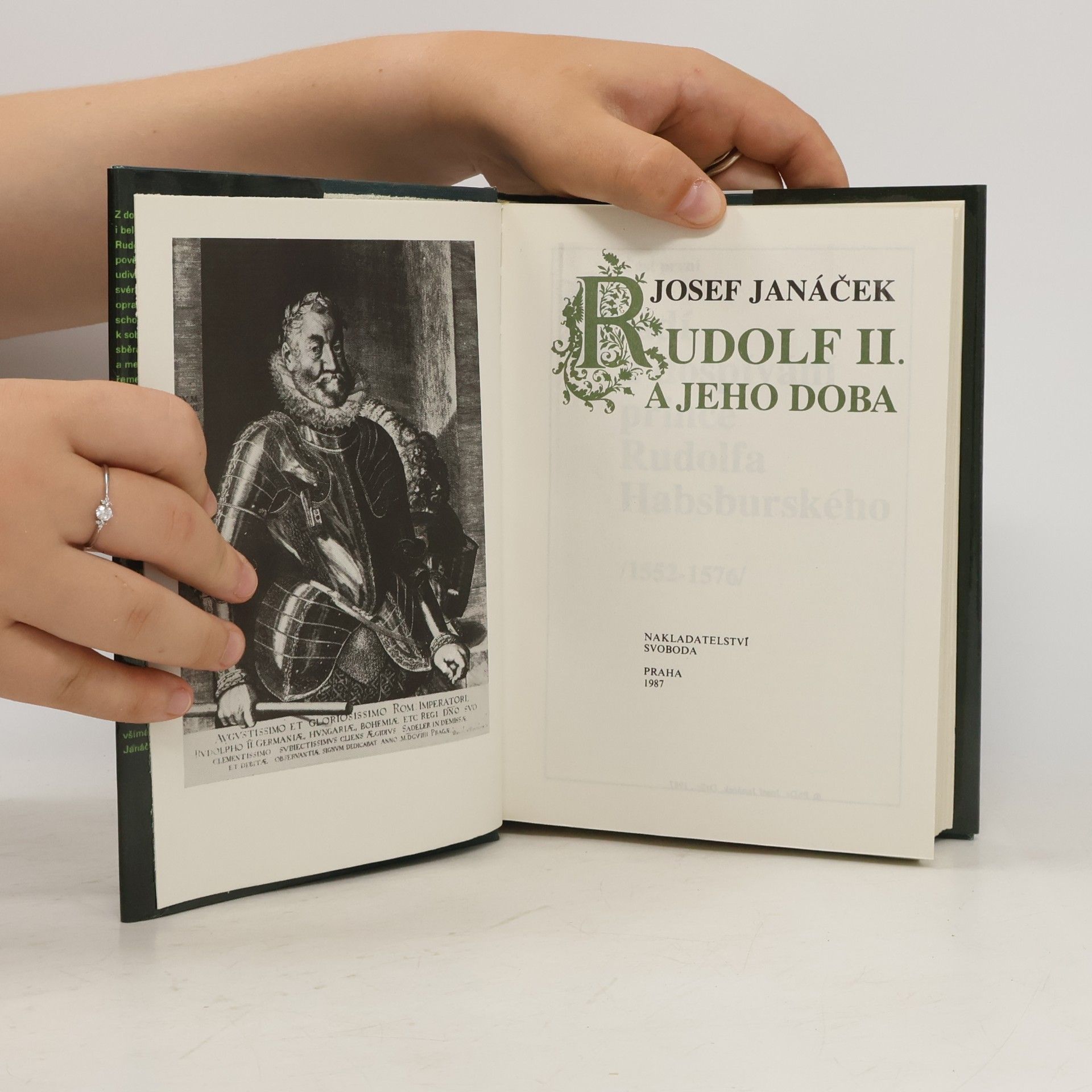 Josef Janáček Rudolf II. a jeho doba