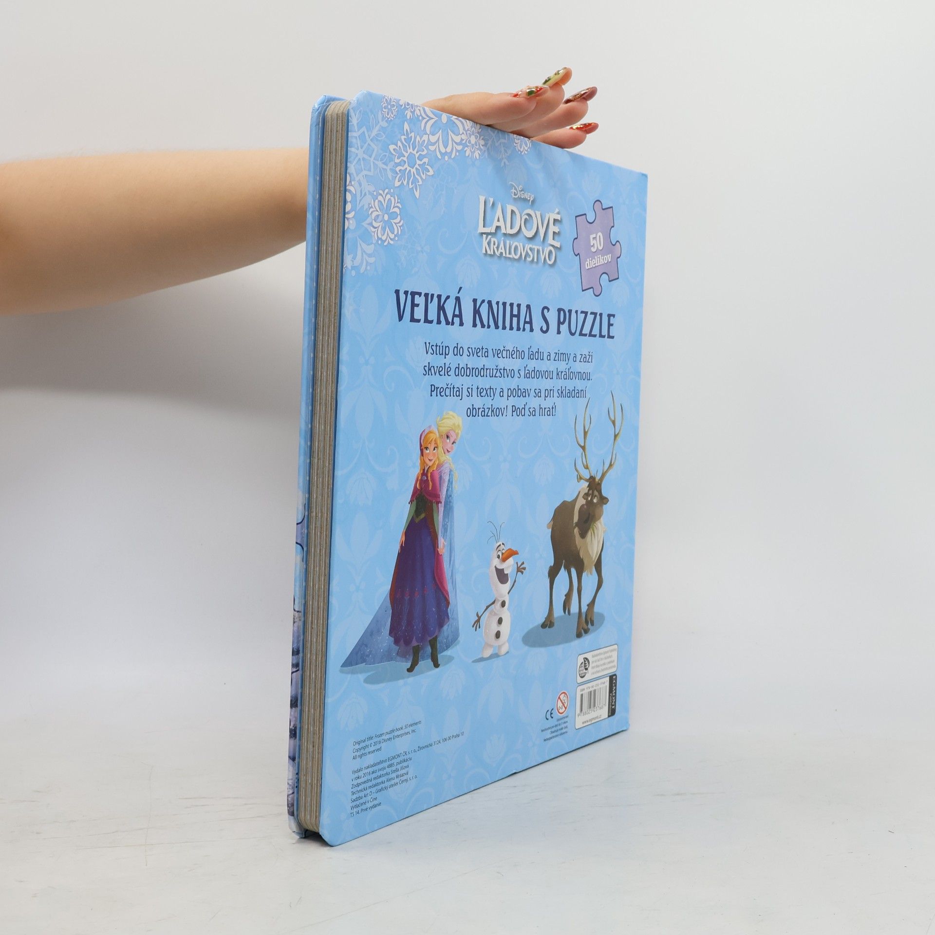 Various authors Ľadové kráľovstvo : velká kniha s puzzle