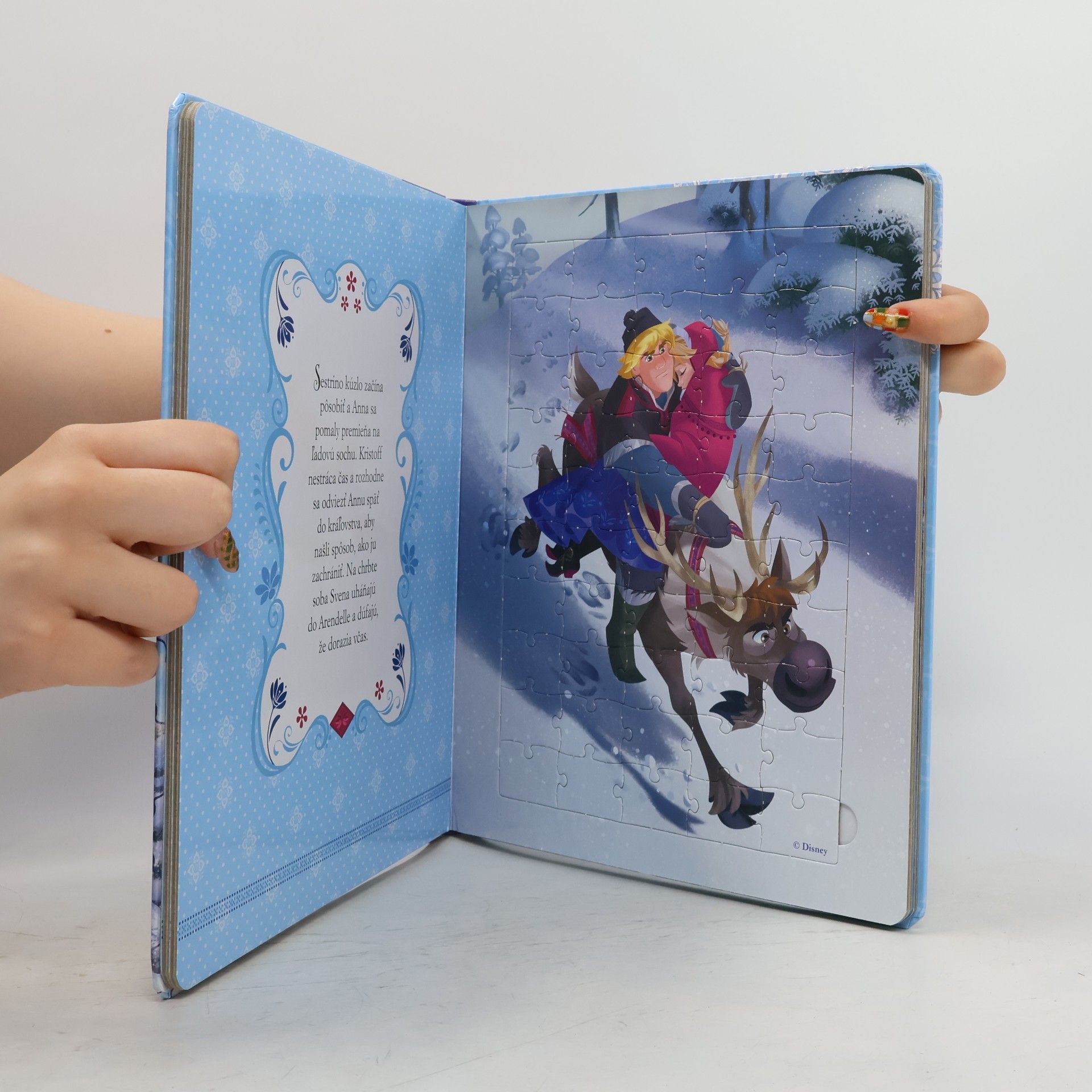 Various authors Ľadové kráľovstvo : velká kniha s puzzle
