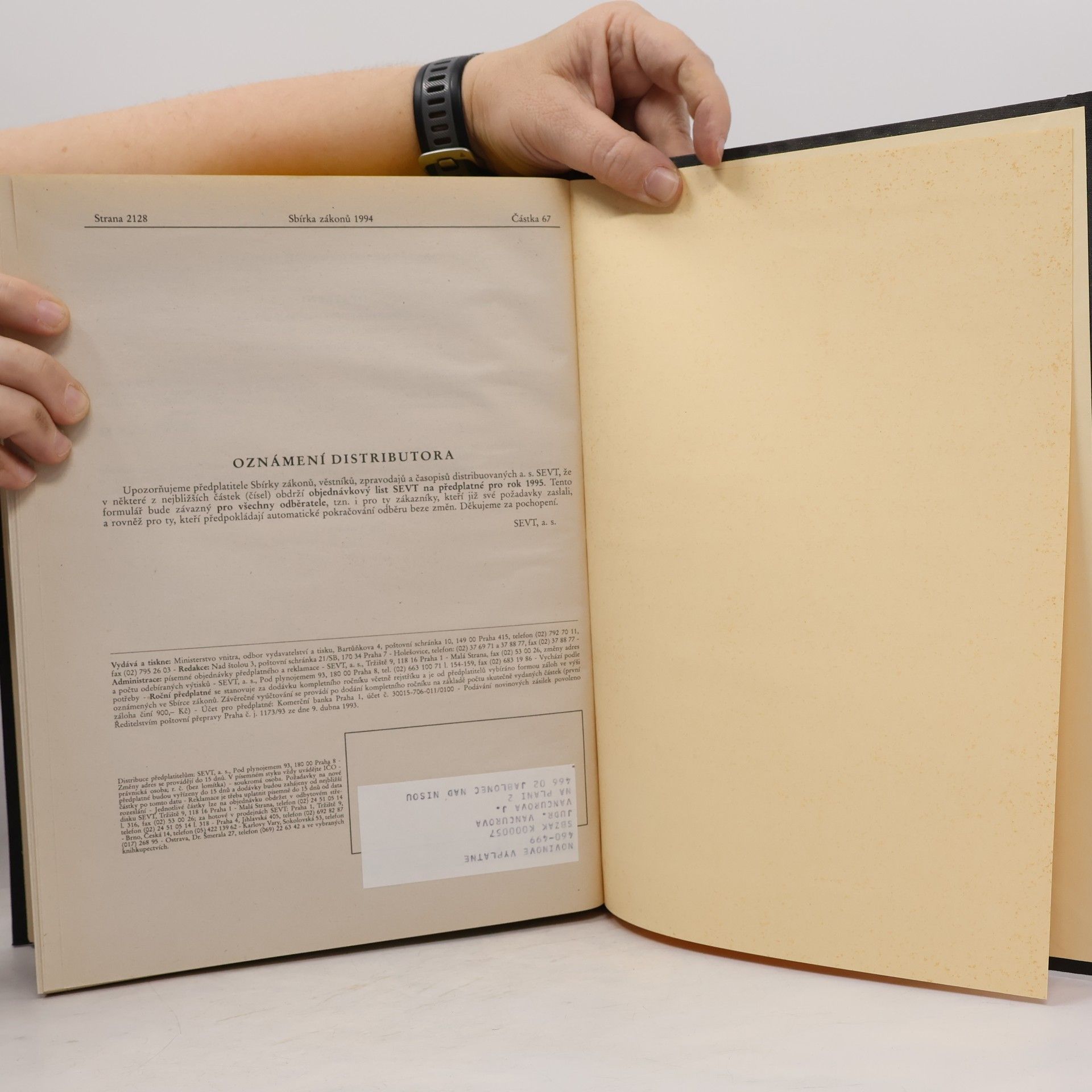 Kolektiv autorů Sbírka zákonů České republiky 28