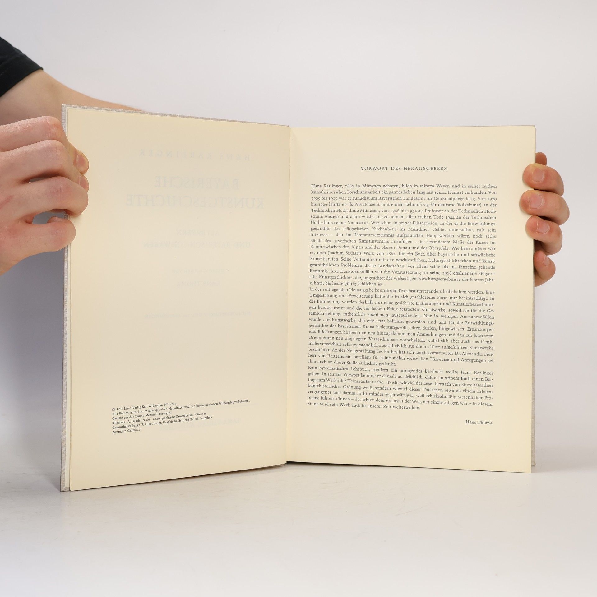 Hans Karlinger Bayerische Kunstgeschichte