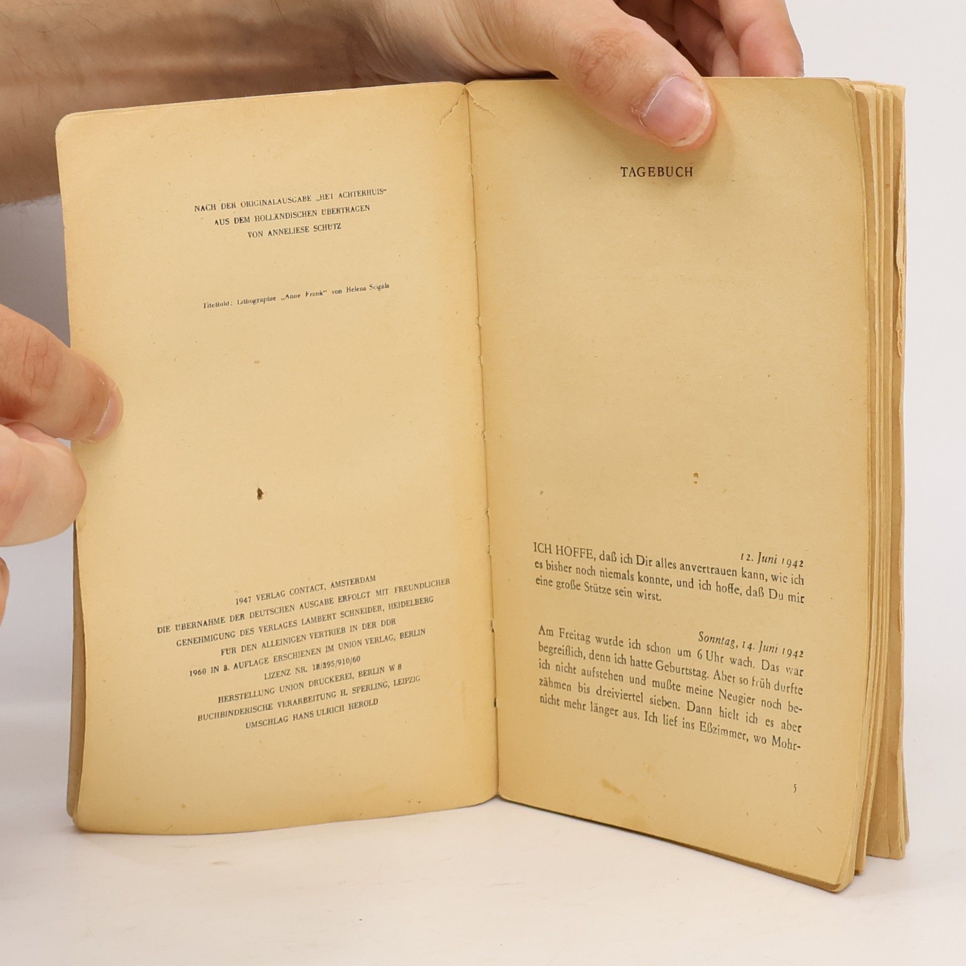 Anne Frank Das Tagebuch der Anne Frank