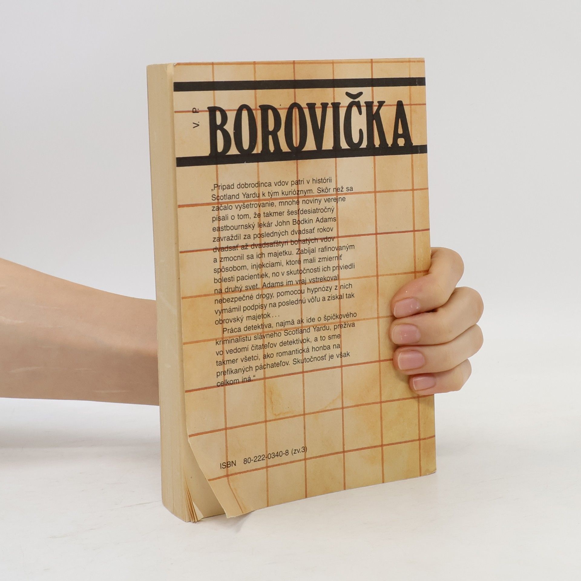 Václav Pavel Borovička Veľké Kriminálne Prípady III