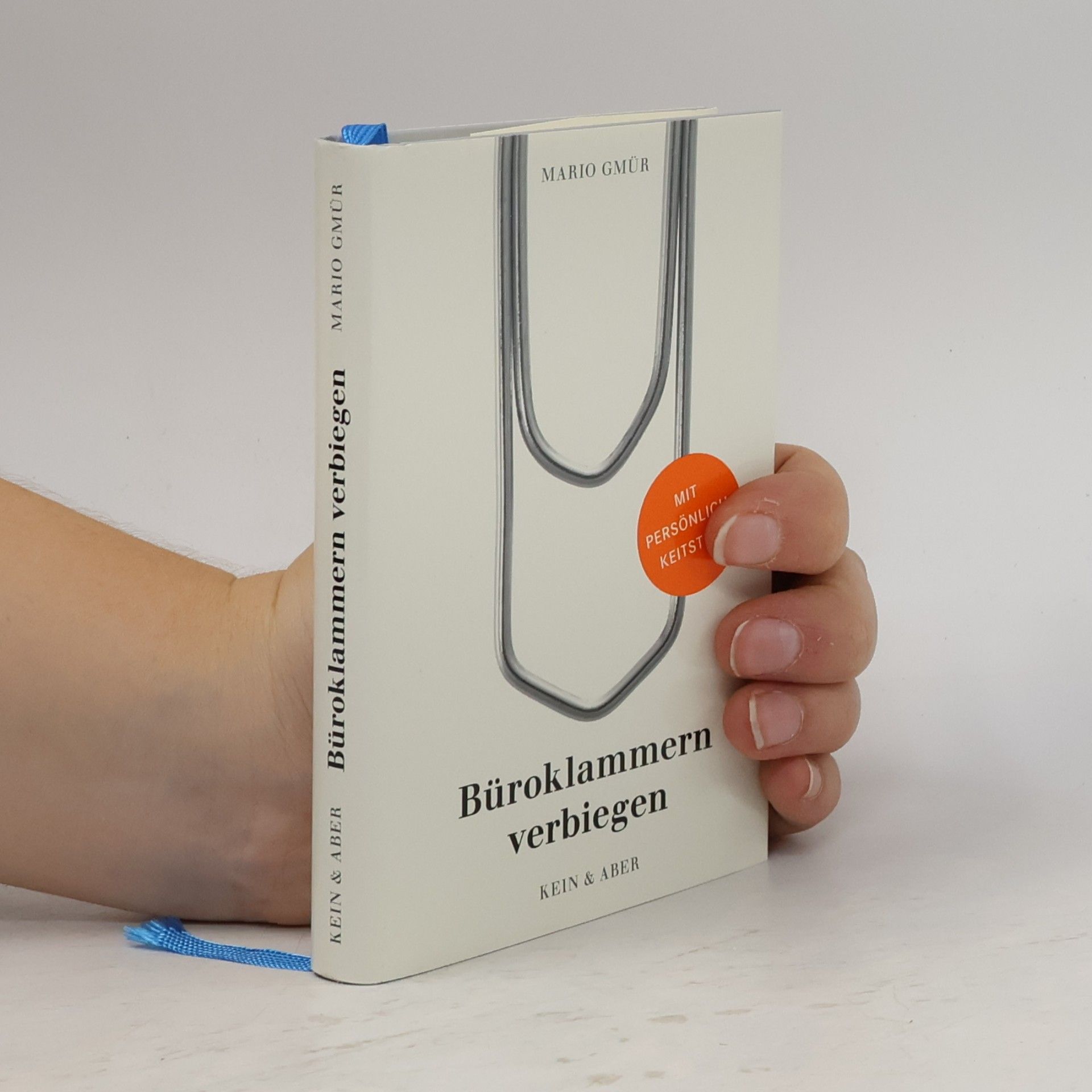 Mario Gmür Büroklammern verbiegen
